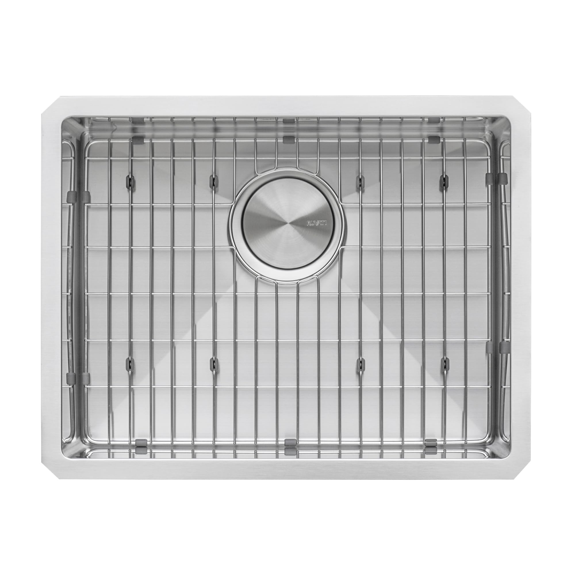 Ruvati 21-Inch Undermount Tight Radius 16 Gauge Stainless Steel Bar Prep Kitchen Sink Single Bowl - Rvh7121