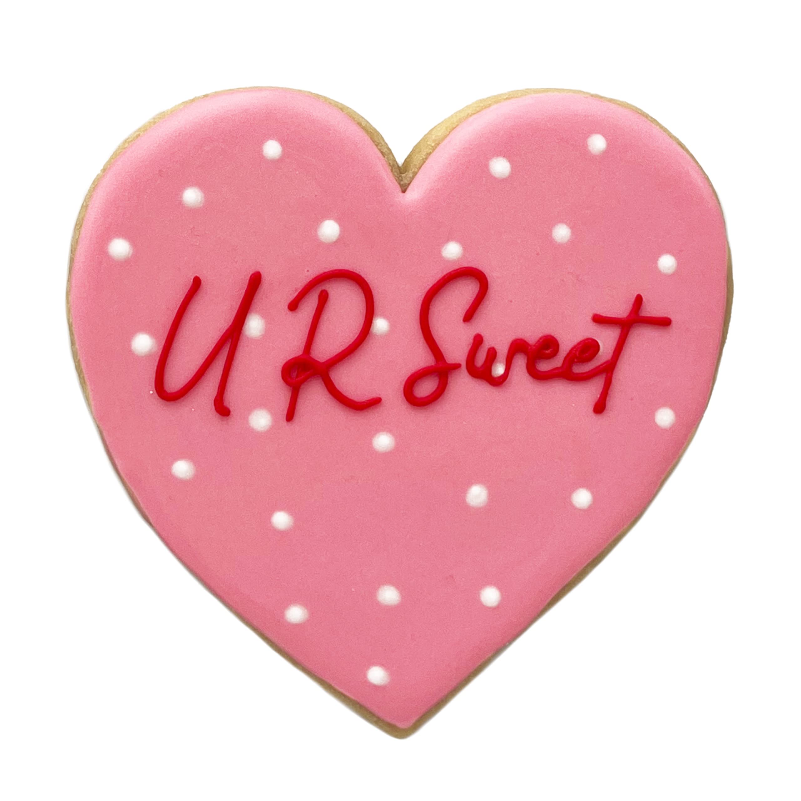 Heart Premium Valentine Cookie Cutter, 4'' Made In Usa By Ann Clark