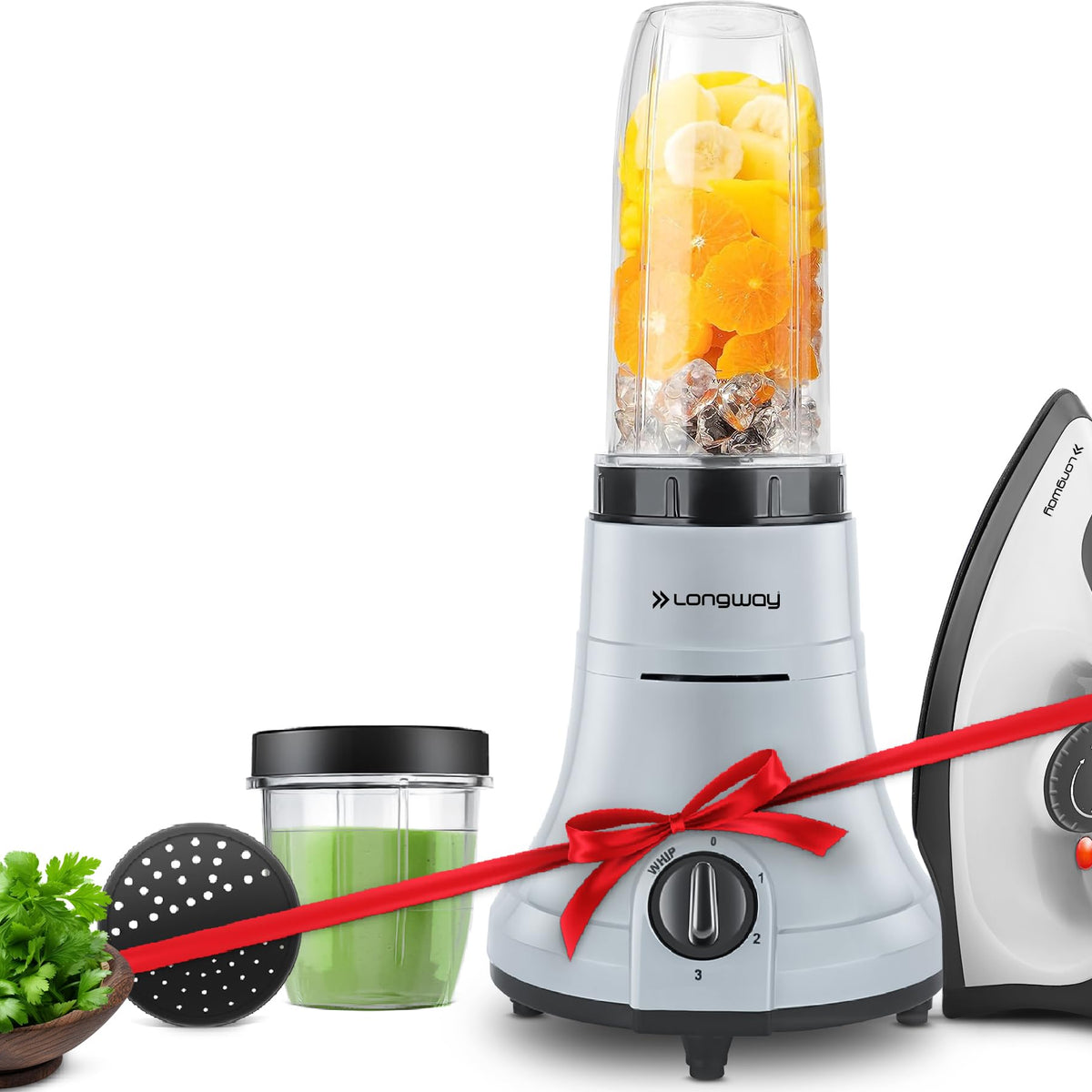 Longway Sage 500 Watt Juicer Mixer Grinder For Grinding, Mixing, Juici ...