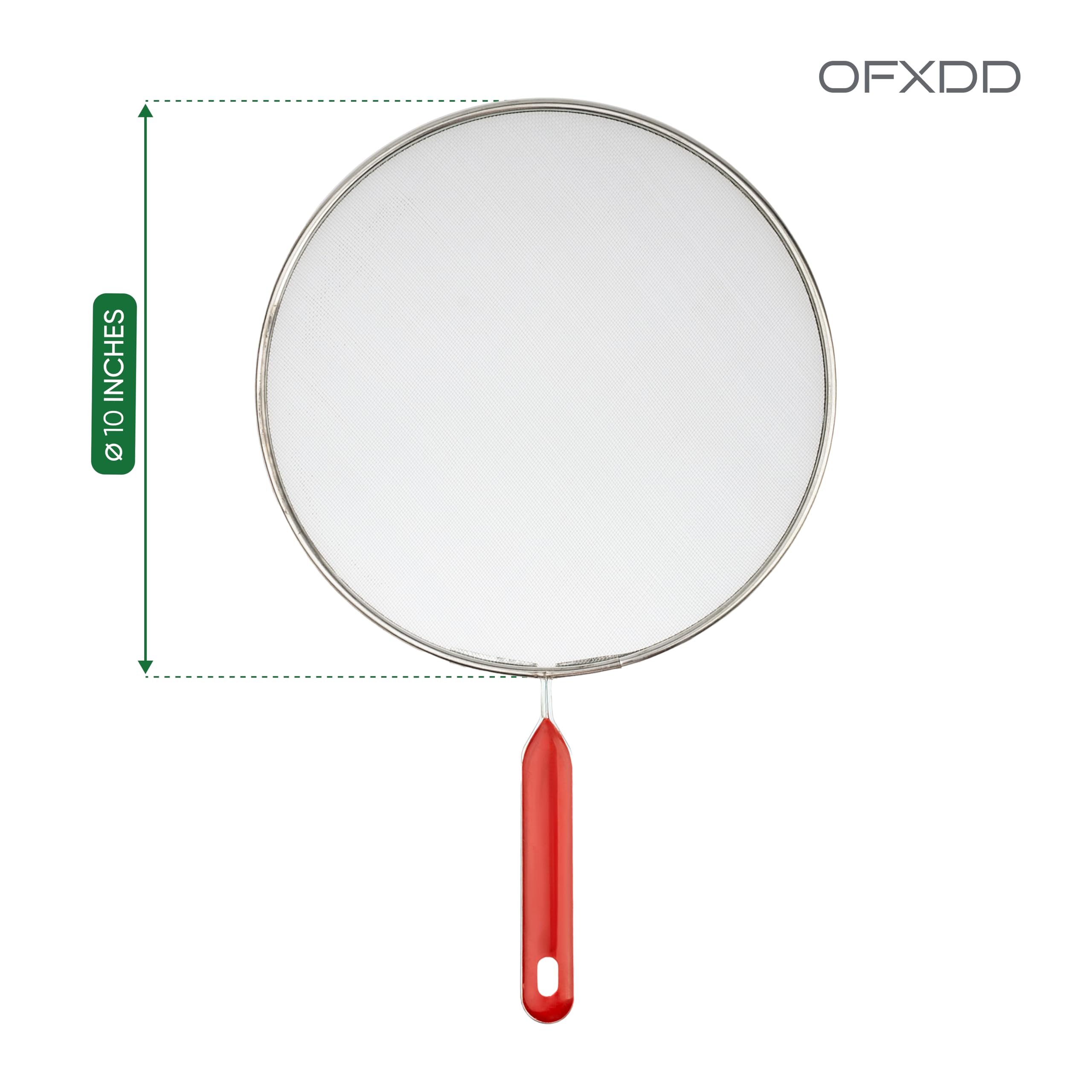 Bacon Grease Splatter Guard - Set Of 3: 10''  10''  11.4'' - Cooking Screen For Frying - Oil Catcher - Kitchen Stove Splash Shield - Stainless Screens Cover For Fry Pans