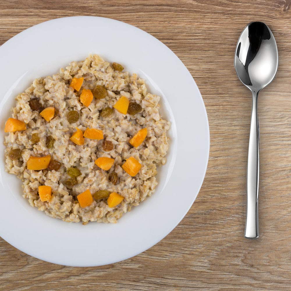 Idotry 12-Piece Stainless Steel Dinner Spoons, 7.96 Inches