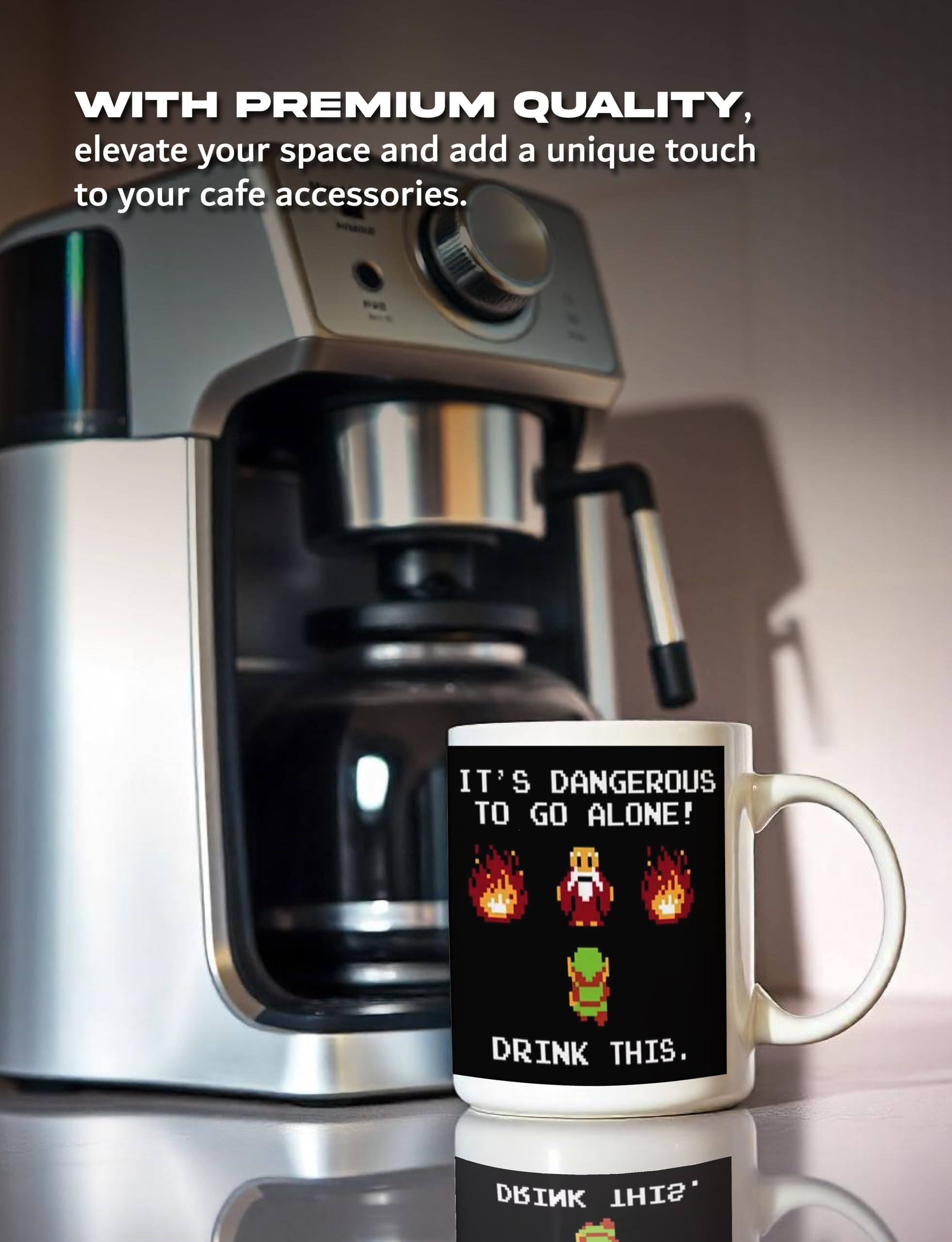Pyramid America Zelda Mug - The Legend Of Zelda Coffee Mug - Ceramic Mug For Coffee, Cocoa & Tea Drinks - Perfect Addition To Yo