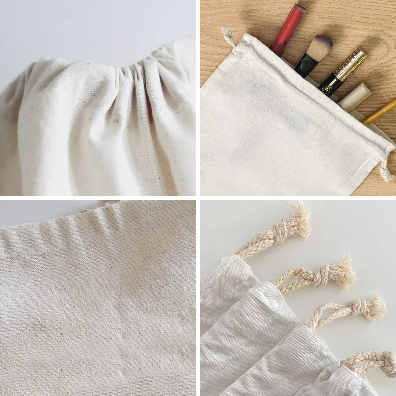 Xikainuo Set Of 10 Funny Hangover Cotton Muslin Drawstring Kit Bags - But Did You Die, Bachelorette Hangover Survival Kit Engage