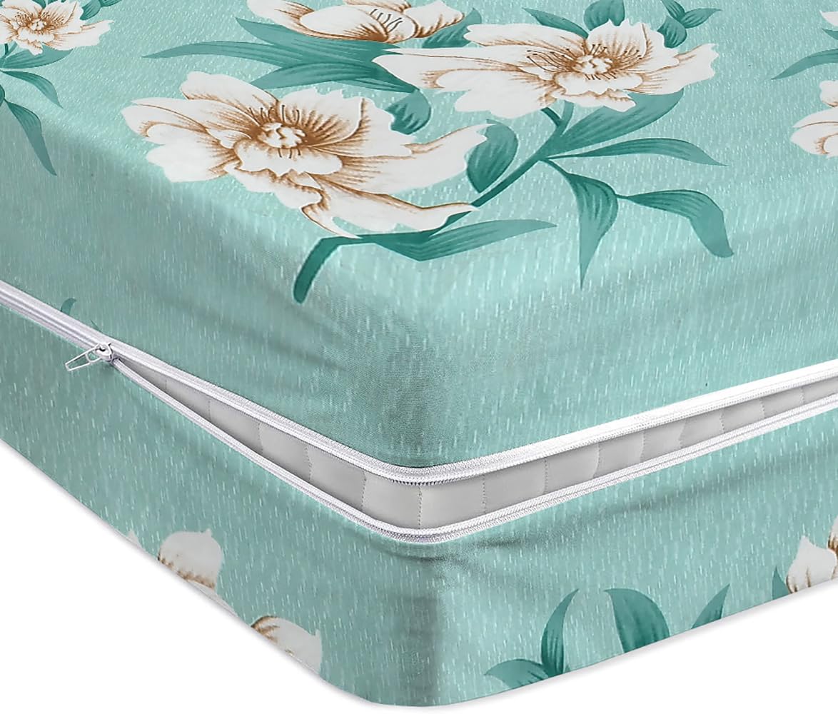 Vas Collections Cotton Feel Ultra Soft Mattress Protector King Size, 78X72 Inches | Breathable - Hypoallergenic Fitted Bed Prote