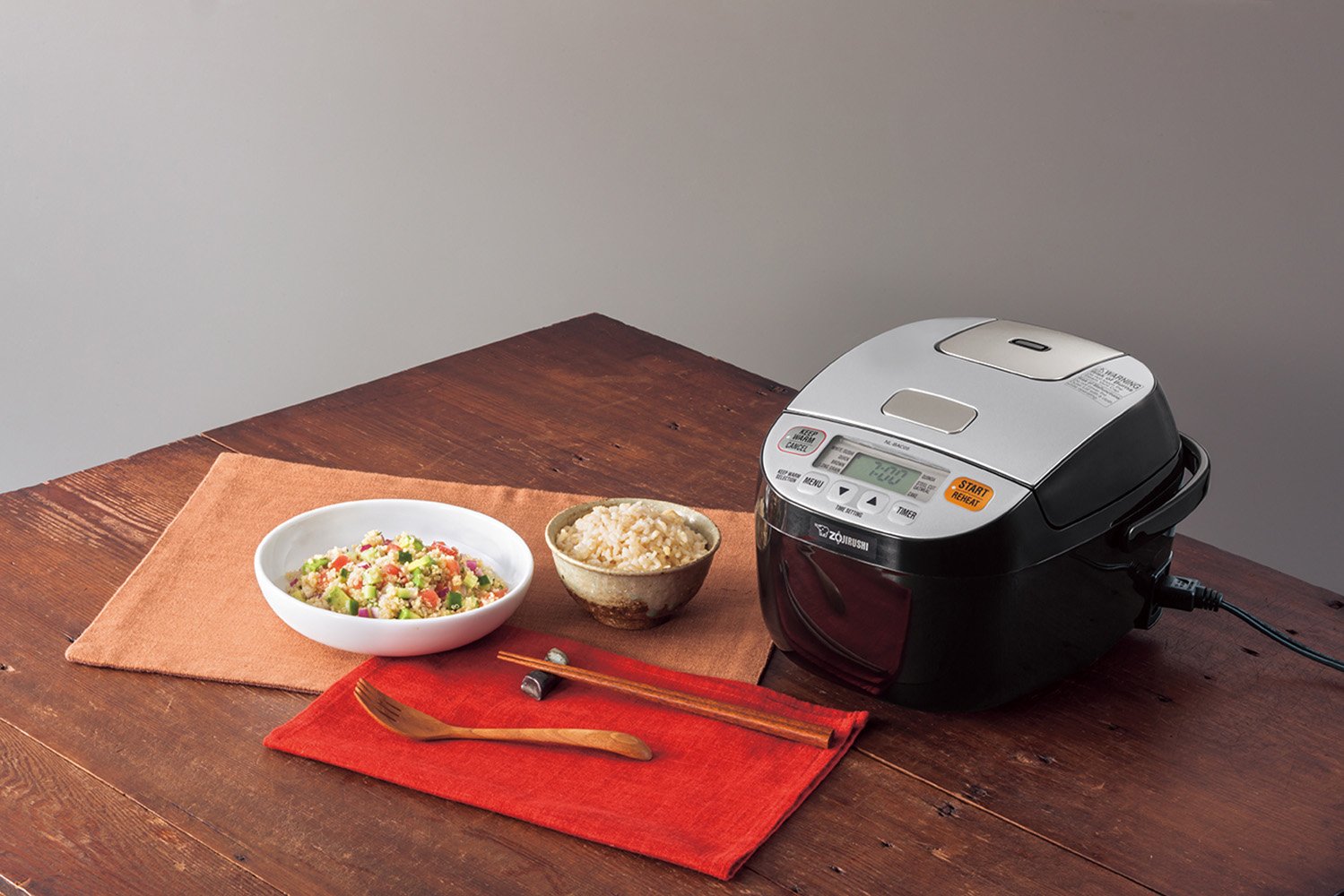 Zojirushi Nl-Bac05Sb Micom Rice Cooker & Warmer, Silver Black