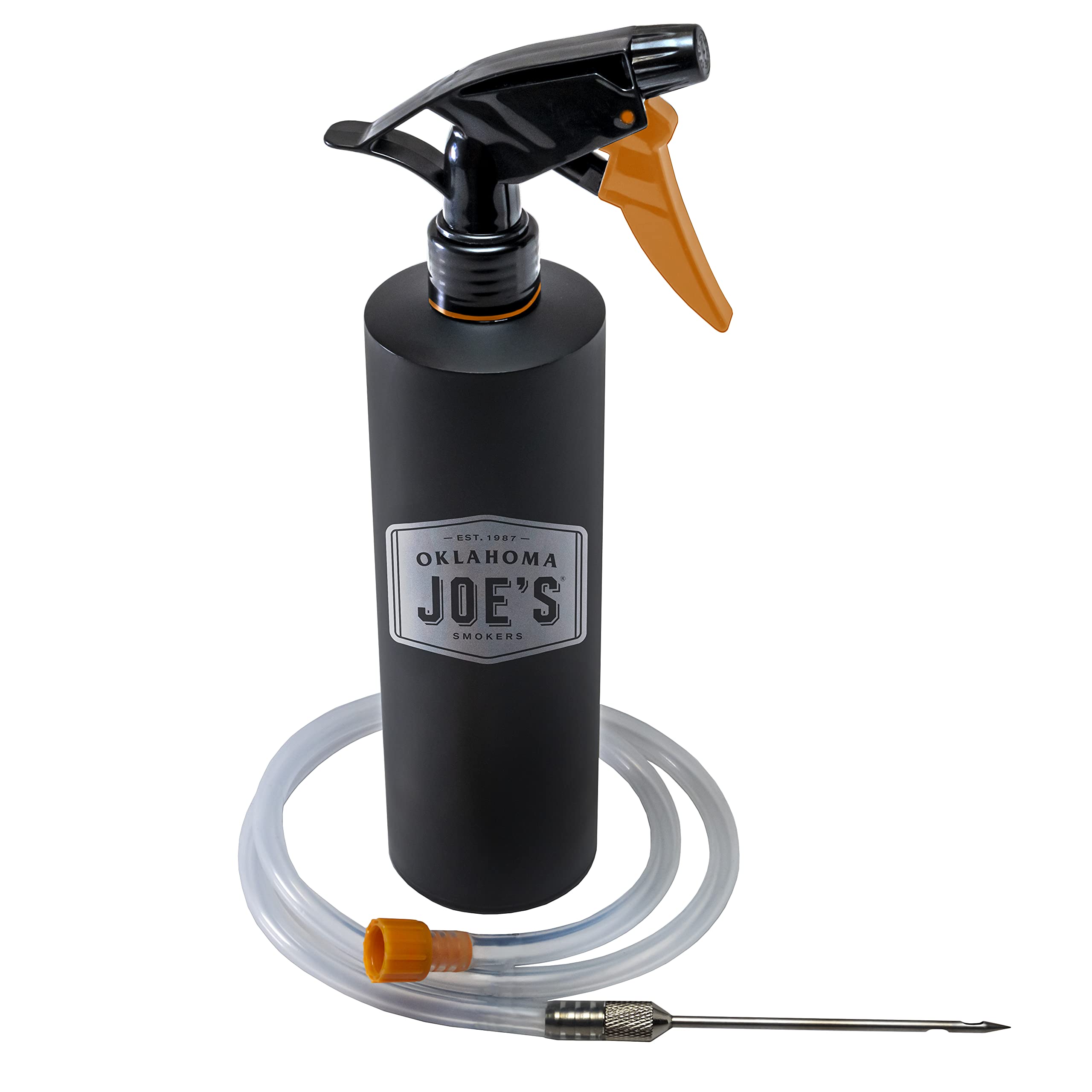 Oklahoma Joes 2-in-1 Spray Bottle and Marinade Injector, Black - 6285584R06