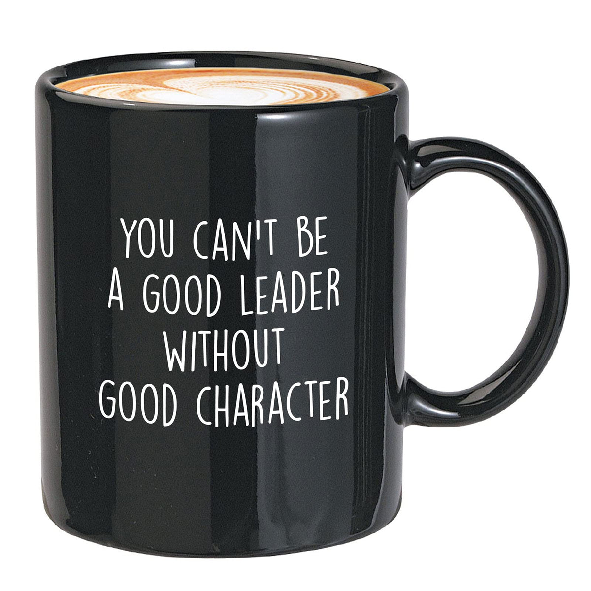 Bubble Hugs Leadership Coffee Mug - You Can't Be A Good Leader Without - Inspirational Retirement Profession Skills Good Charact