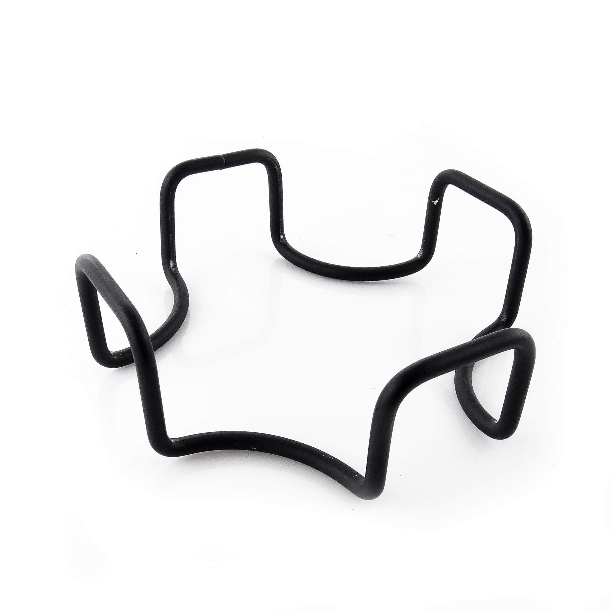 Thirstystone Black Wrought Iron Coaster Holder For Square Or Round Coaster Sets