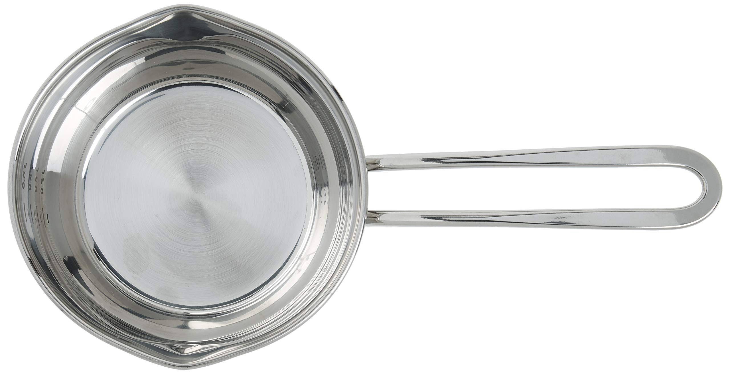 Kchenprofi Stainless Steel Saucepan With Clad Bottom, 16-Ounce,Silver