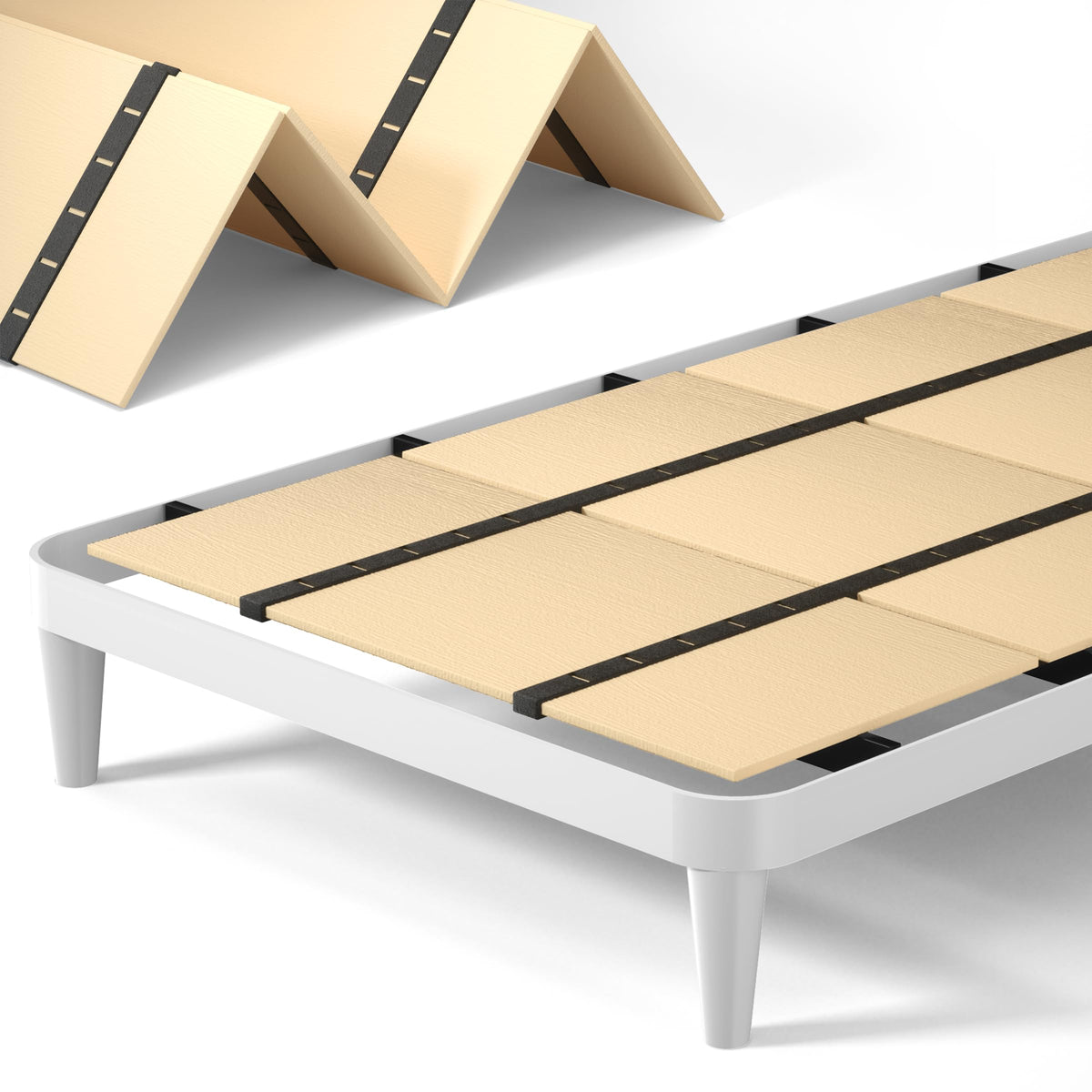 Imperius Mattress Support Wooden Bunkie Board/Bed Slats/Queen Bed Board Under Mattress Support (80''x 57'' Queen Size)
