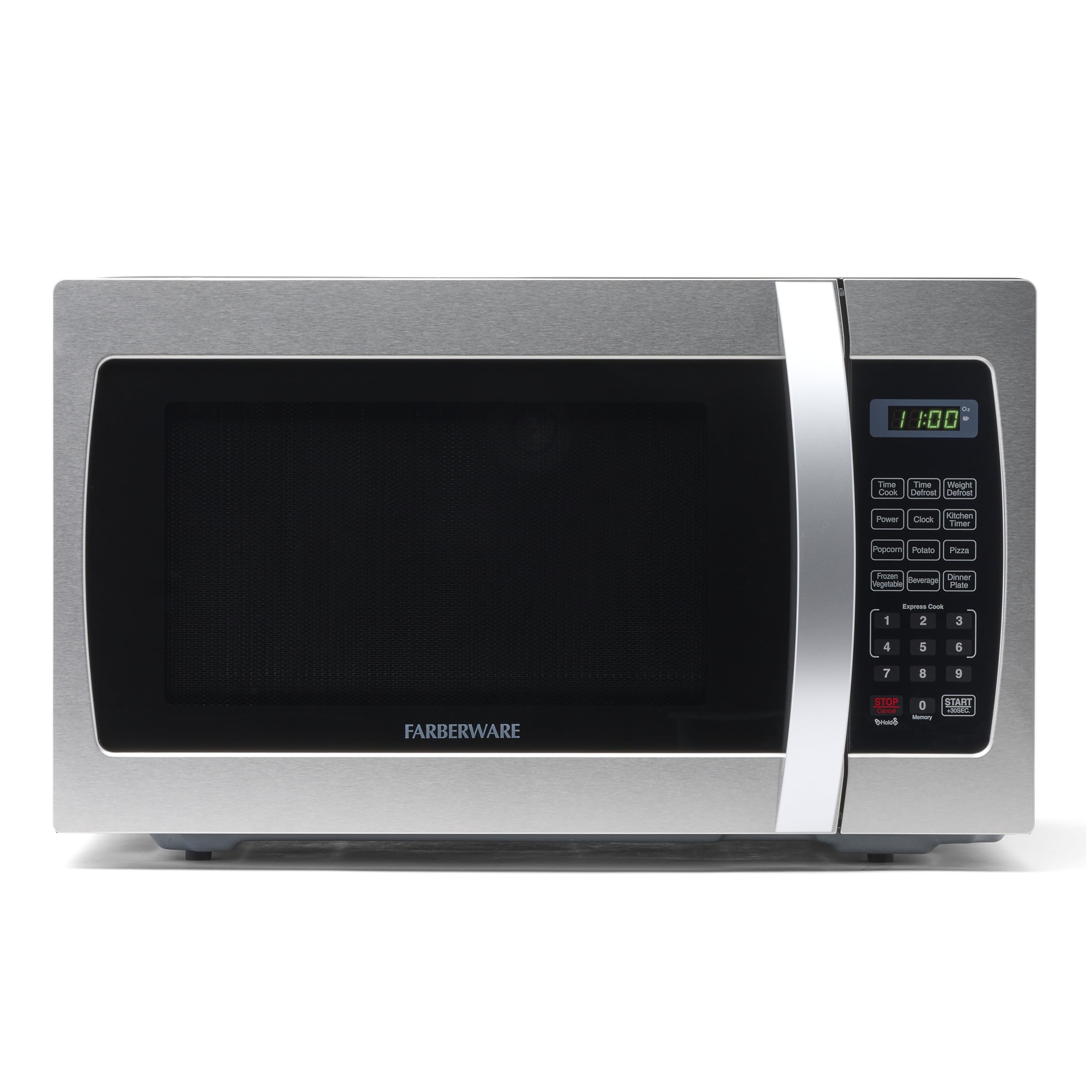 Farberware Countertop Microwave 1000 Watts, 1.3 Cu. Ft. - Microwave Oven With Led Lighting And Child Lock - Perfect For Apartmen