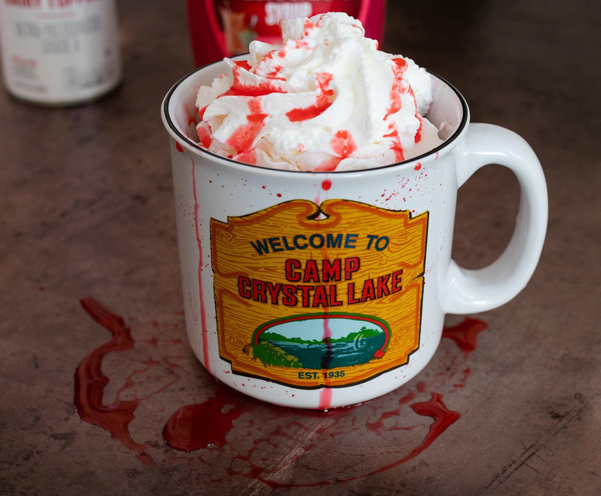 Friday The 13Th Welcome To Camp Crystal Lake Ceramic Camper Mug | 20 Ounces