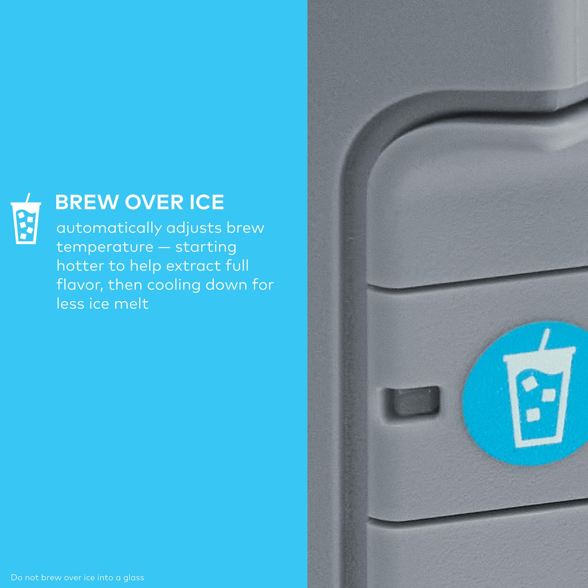 Keurig K-Iced Coffee Maker, Single Serve K-Cup Pod Iced Coffee Maker, With Hot And Cold Coffee Capabilities, Brews Any K-Cup Pod