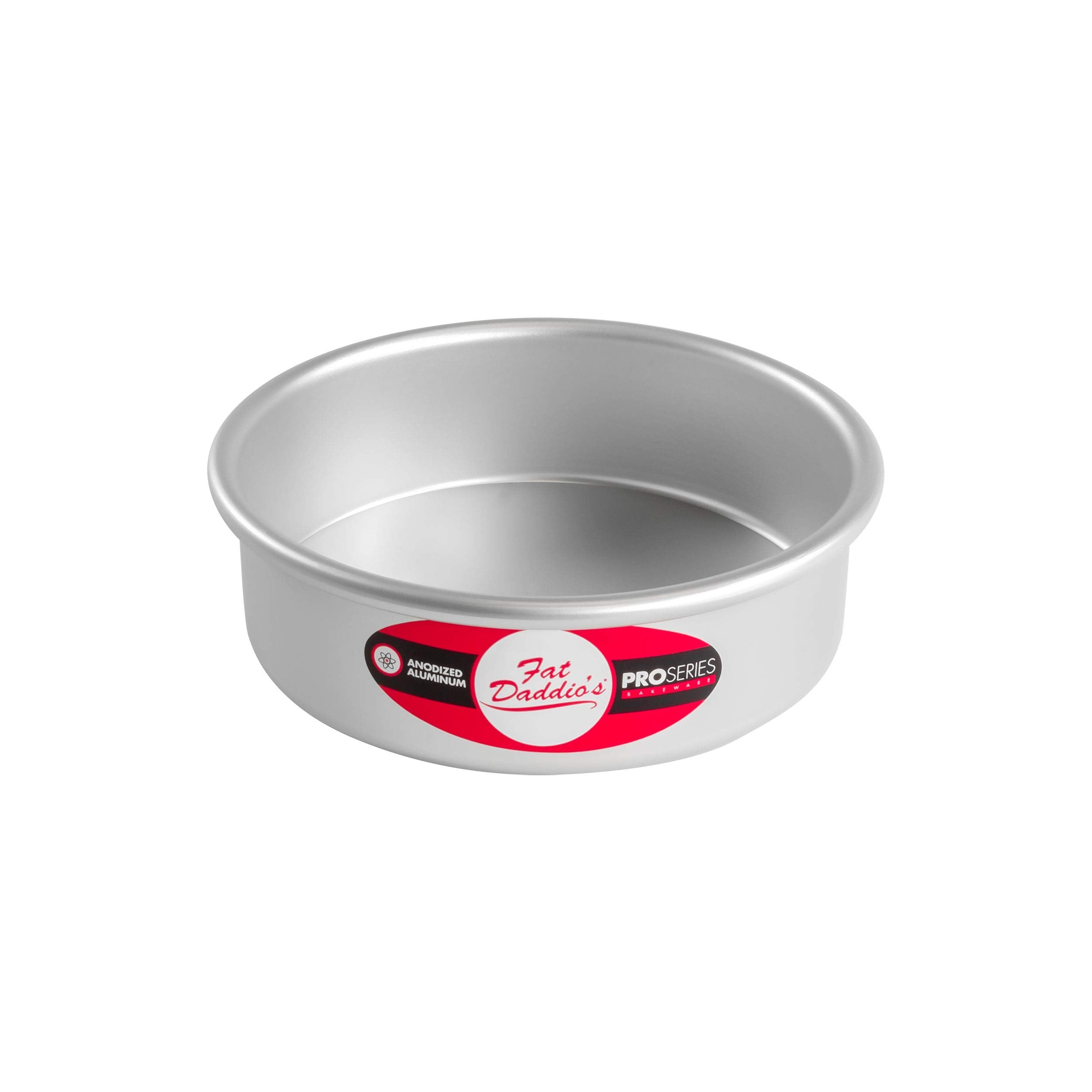 Fat Daddio'S Pcc-62 Anodized Aluminum Round Cheesecake Pan, 6 X 2 Inch