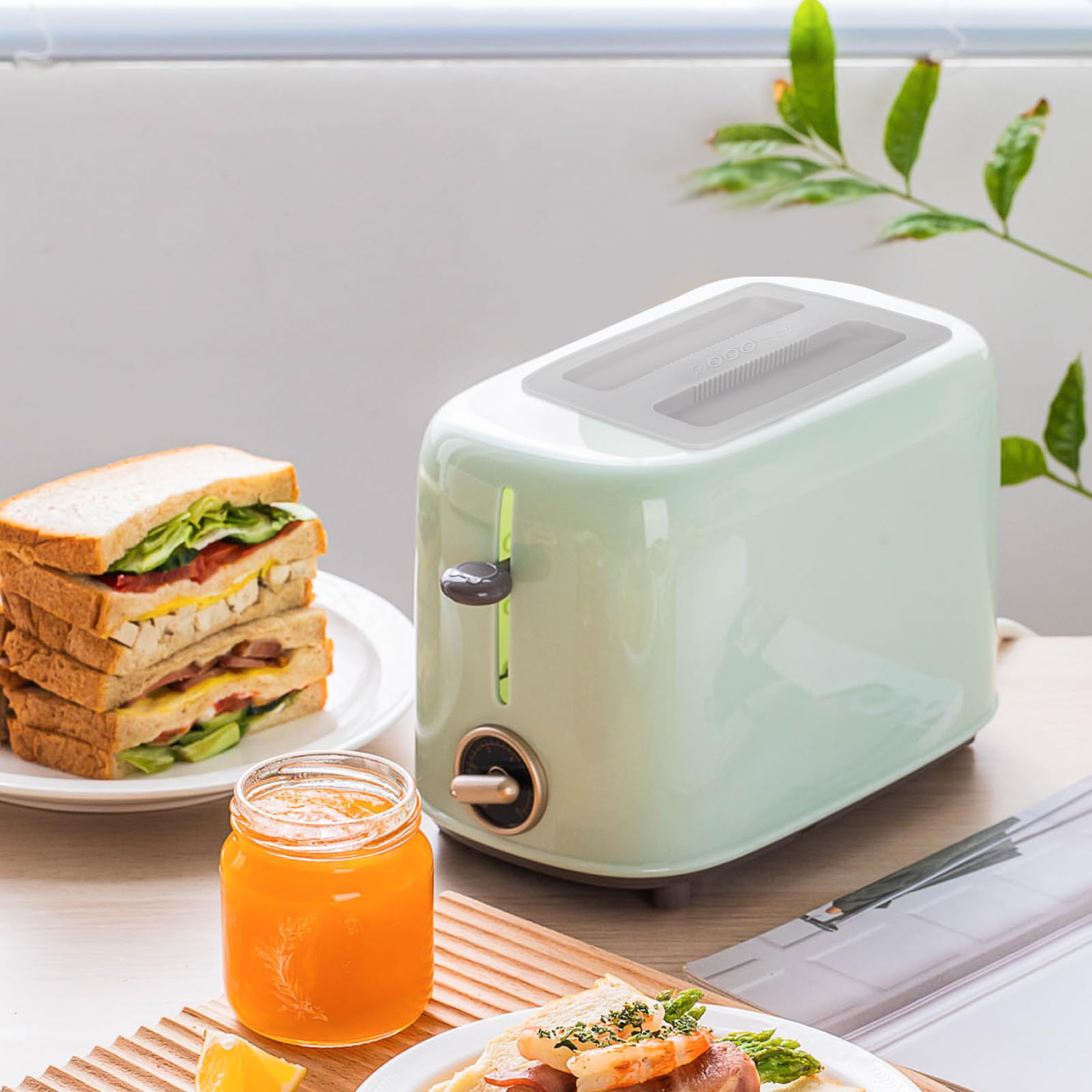 UPKOCH Toaster Lid Silicone 2 Slice Toaster Cover Bread Maker Cover Toaster Appliance Top Protector Bread Machine Dust Cover Sandwich Machine Accessories