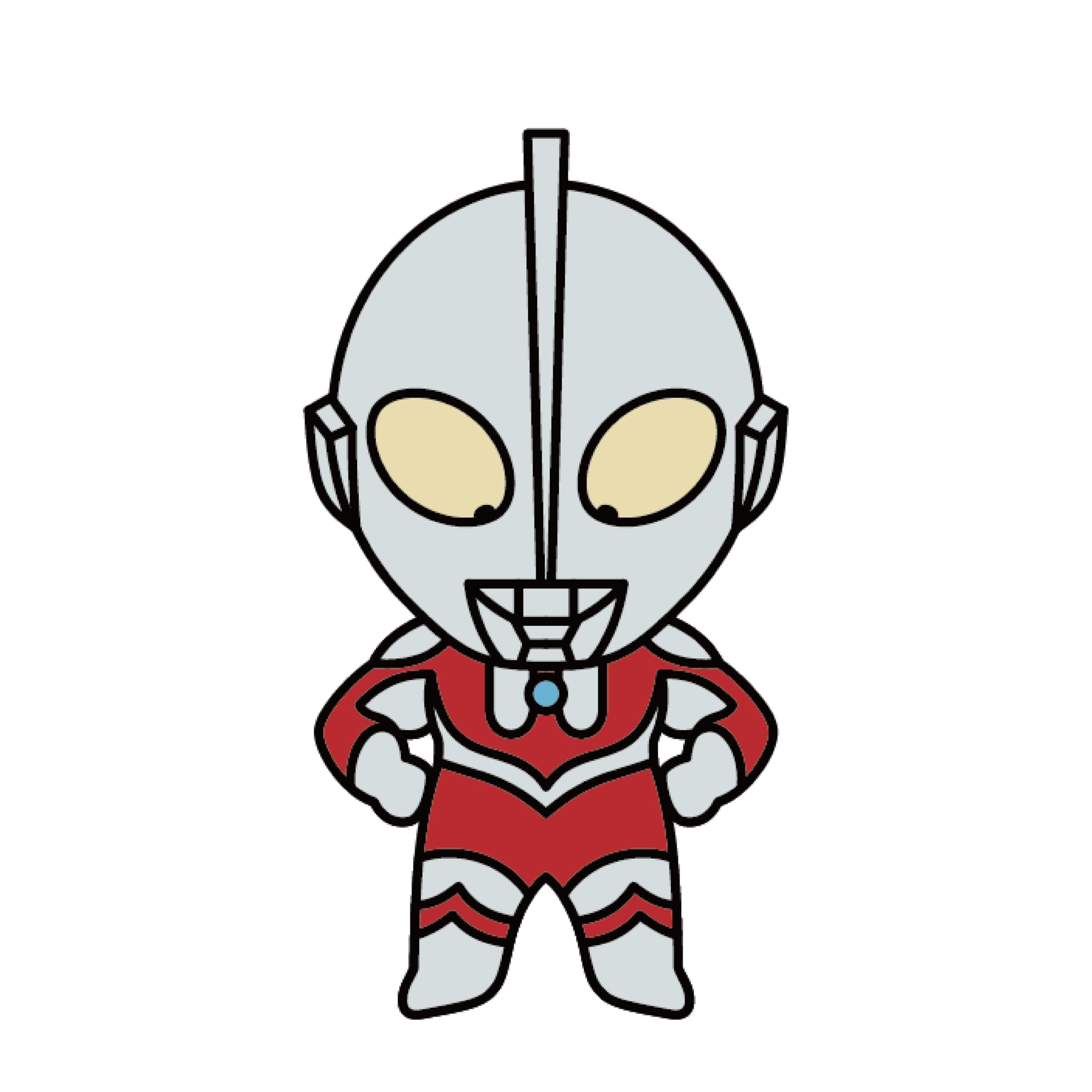 Ultraman 3D Foam Magnet
