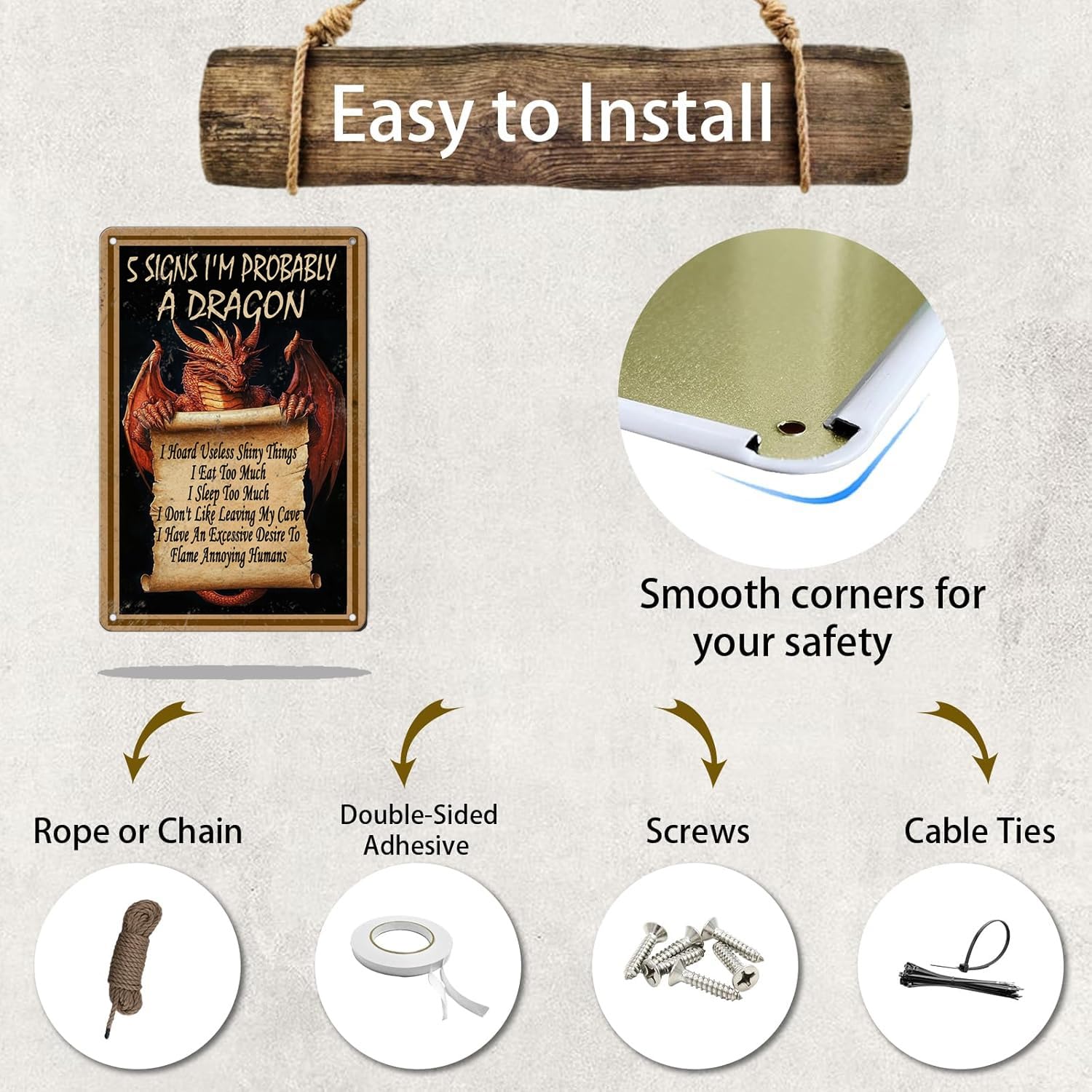 KIYOYO Girl Reading Book Vintage Metal Iron Tin Sign Into The Library She Goes To Lose Her Mind And Find Her Soul Retro Wall Dec