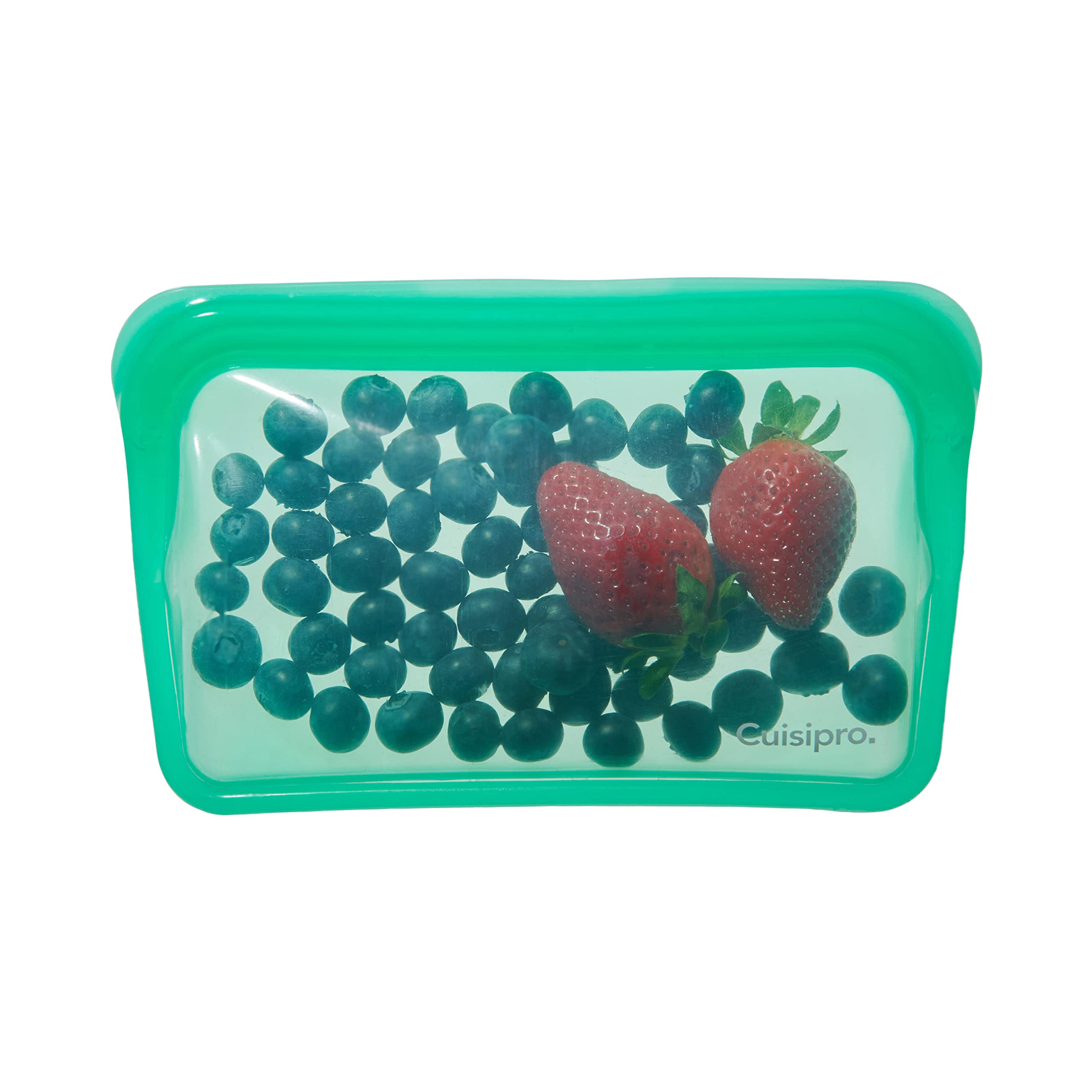 Cuisipro Silicone Reusable Leakproof Bag, 13.5 Ounce, Green