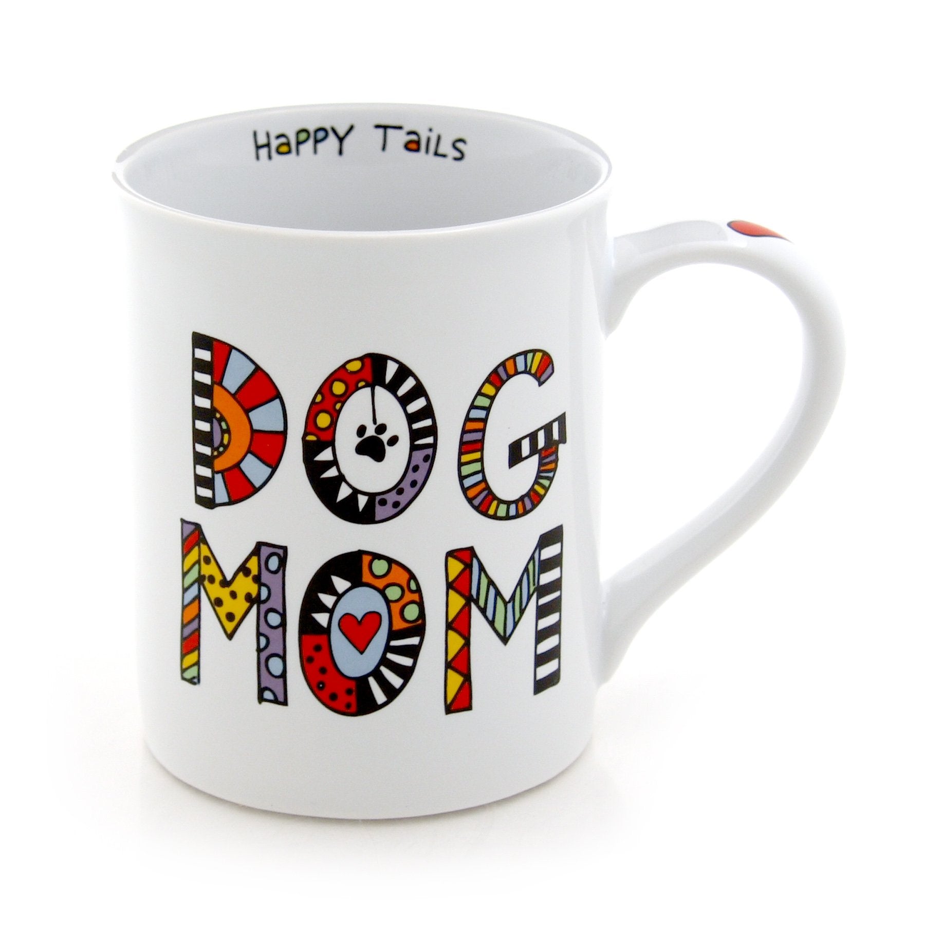 Our Name Is Mud Dog Mom    Cuppa Doodle Porcelain Mug, 16 Oz.
