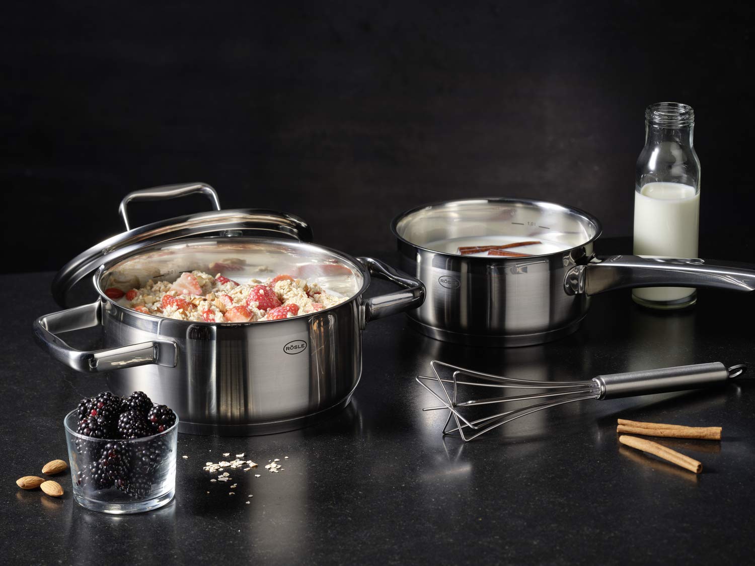 Rsle Uniquely-Shaped Gourmet Whisk, 11 In. - Robust Loops And Beveled Shape