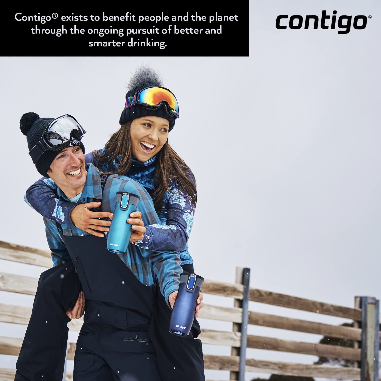 contigo West Loop Autoseal Travel Mug  Stainless Steel Thermal Mug  Vacuum Flask  Leakproof Tumbler  coffee Mug with BPA Free Easy-clean Lid  470 ml  Raspberry