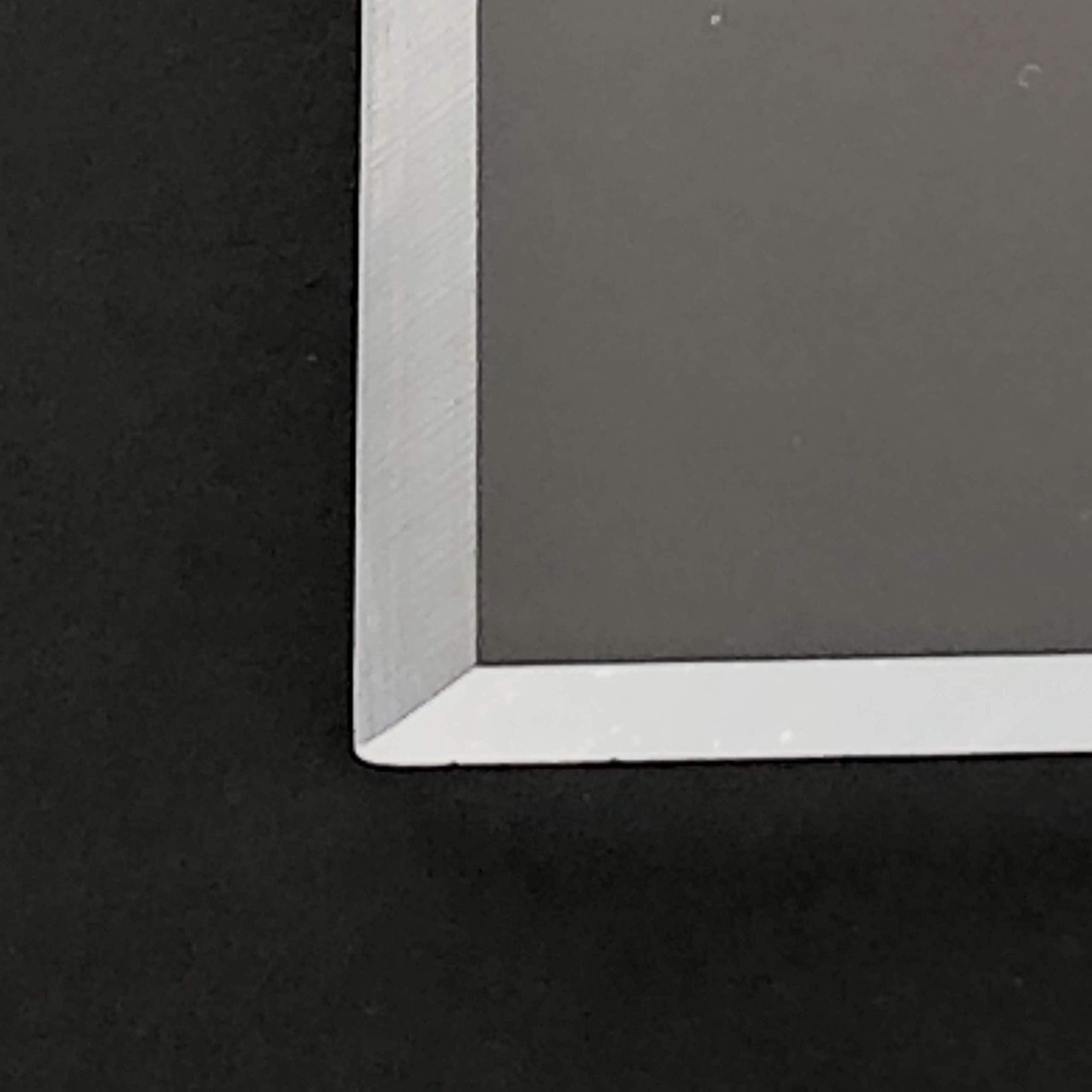 Cakesafe 6 Inch Og Scraper-Clear Acrylic Cake, Icing, And Butter Cream Smoother With Beveled Edge