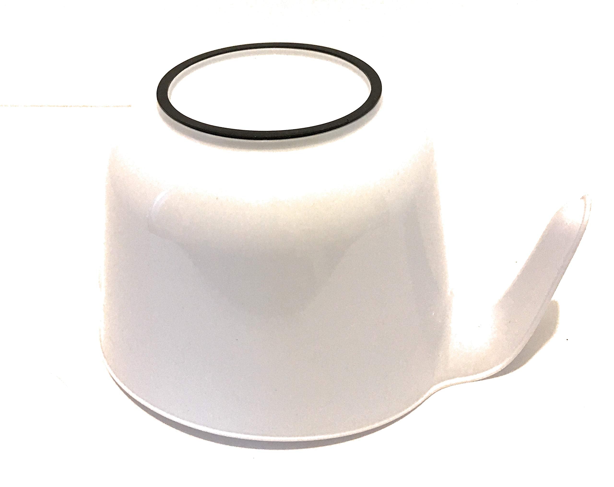 Cooking Concepts White Mixing Bowl White 2 Quarts