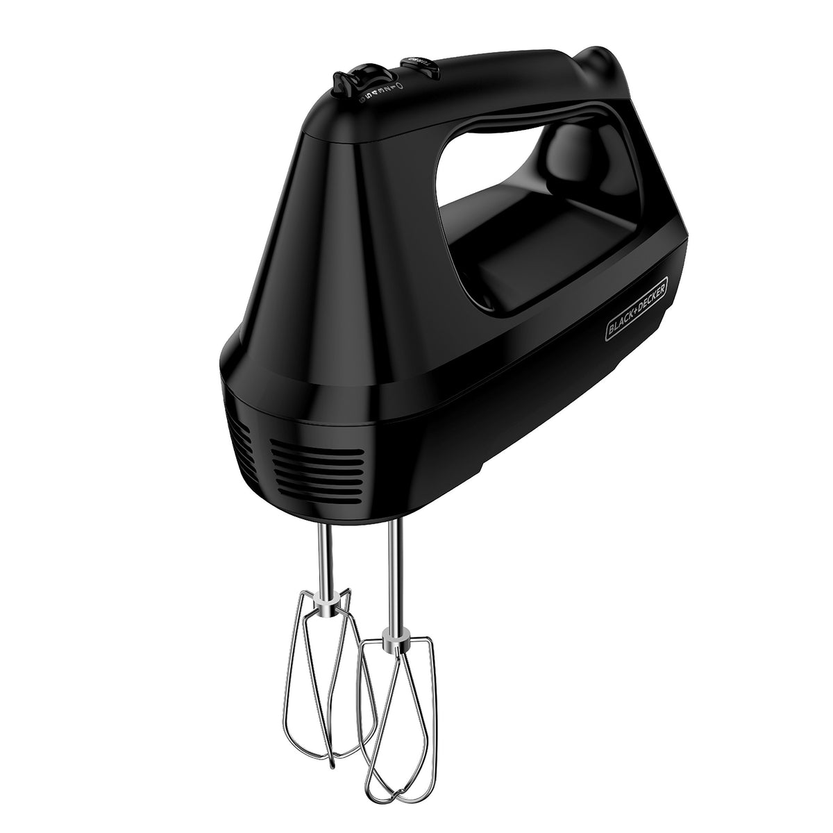 Black+Decker Mx3200B 6-Speed Hand Mixer With Turbo Boost, Black