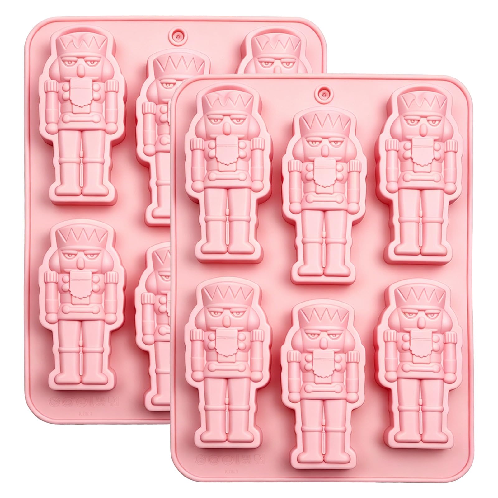 Nutcracker Silicone Mold for Chocolate Candy Christmas