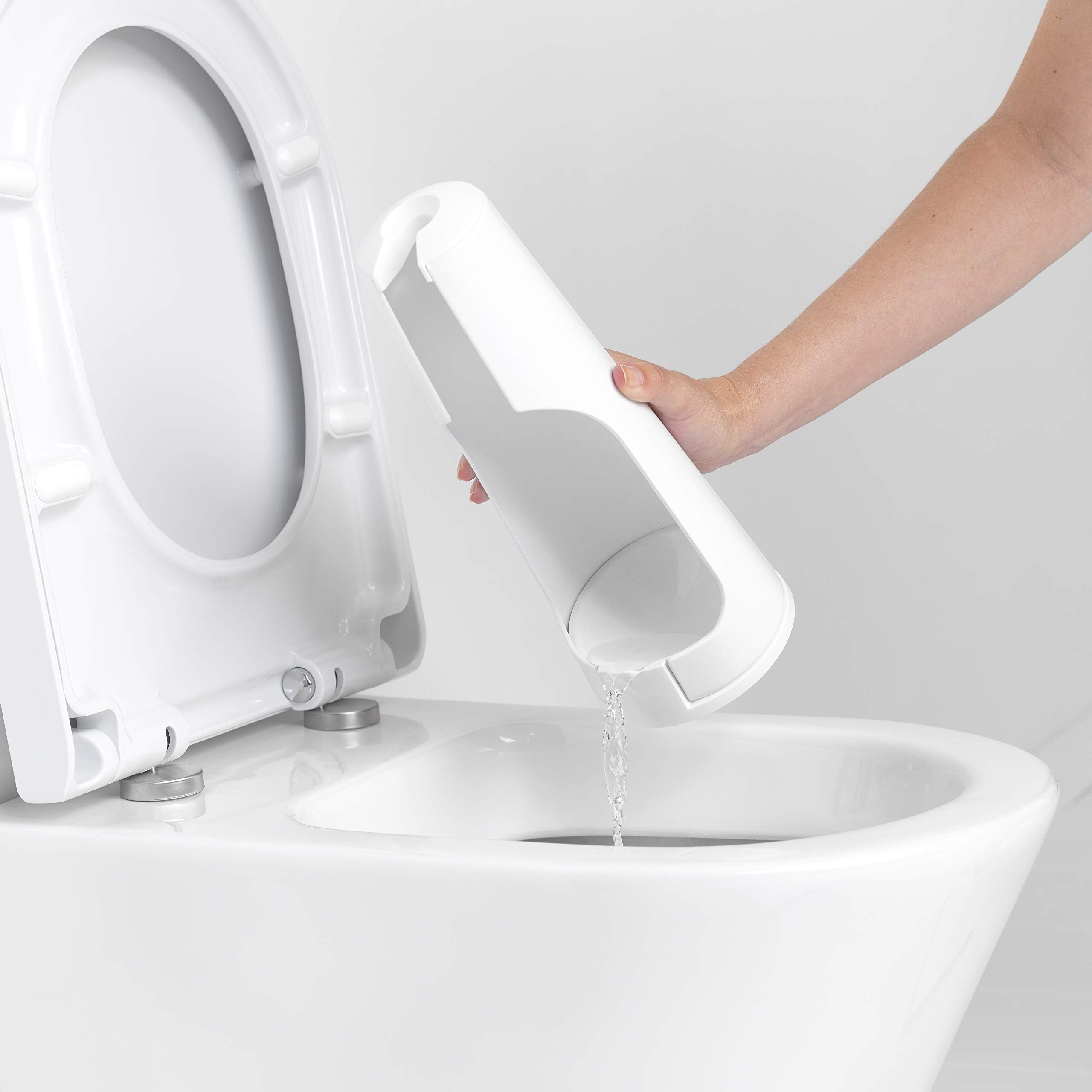Brabantia Toilet Brush and Holder  White (414664)