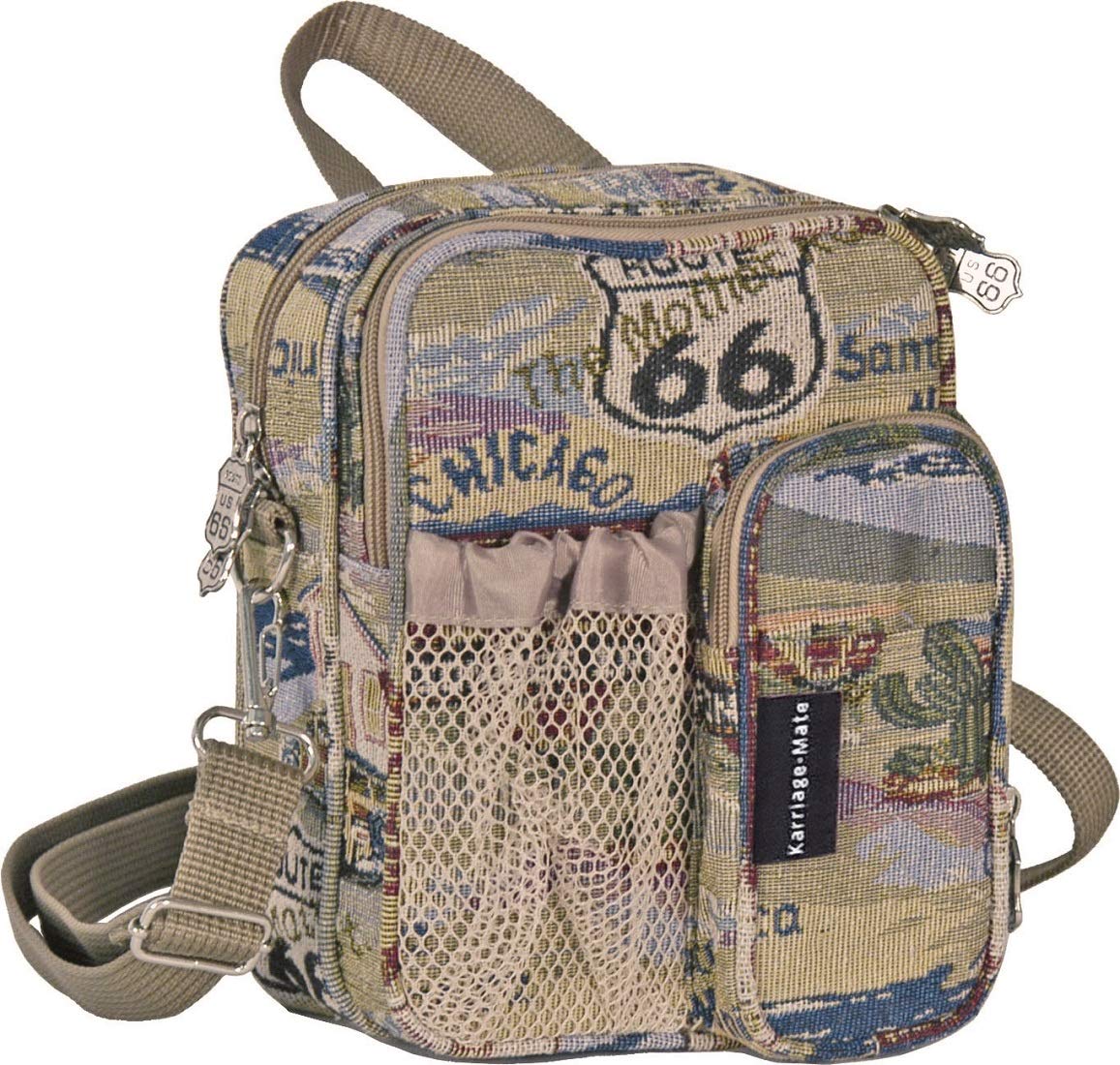 Route 66Tapestry Utility Bag  T679#66