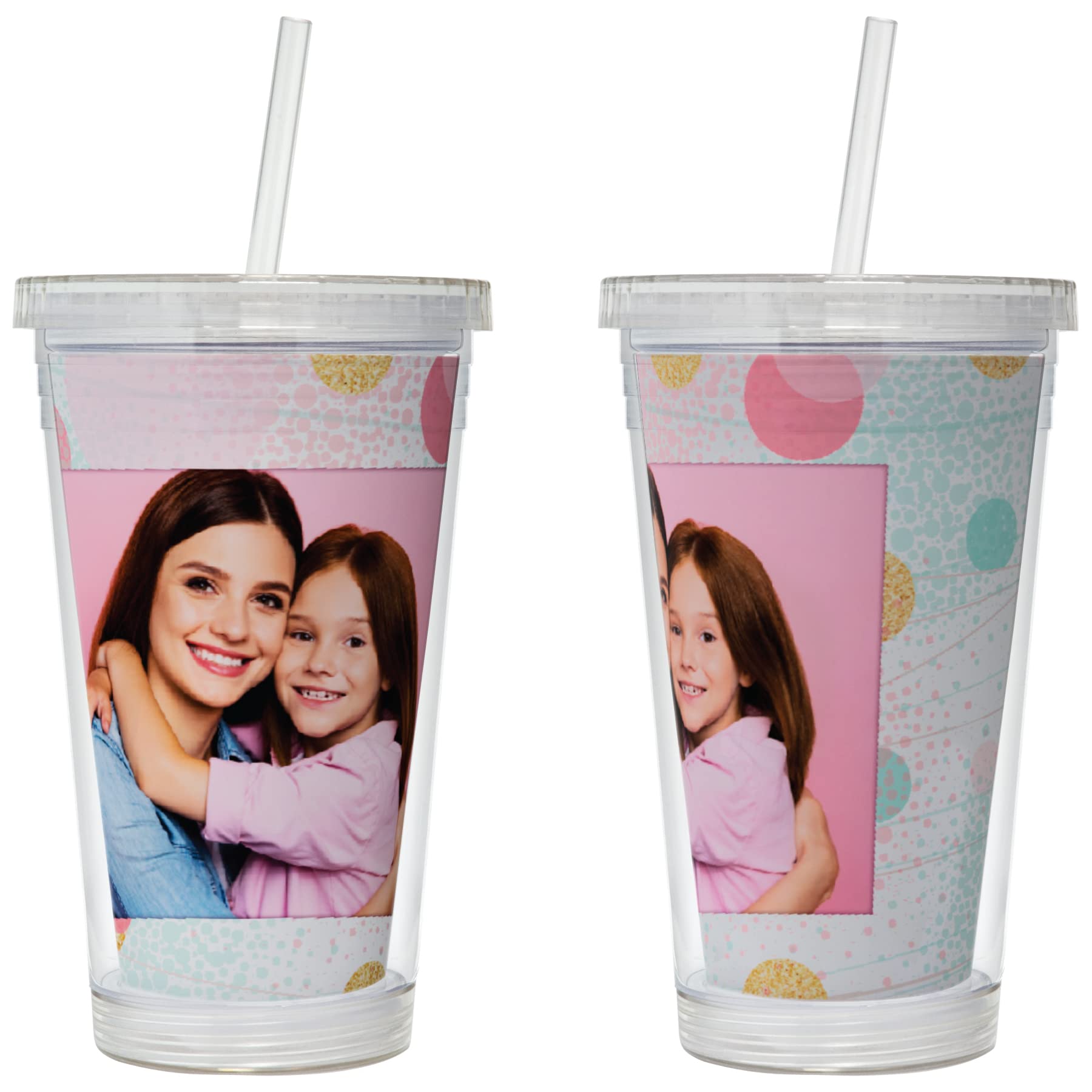 Neil Enterprises, Inc. Photo Acrylic Tumbler With Straw