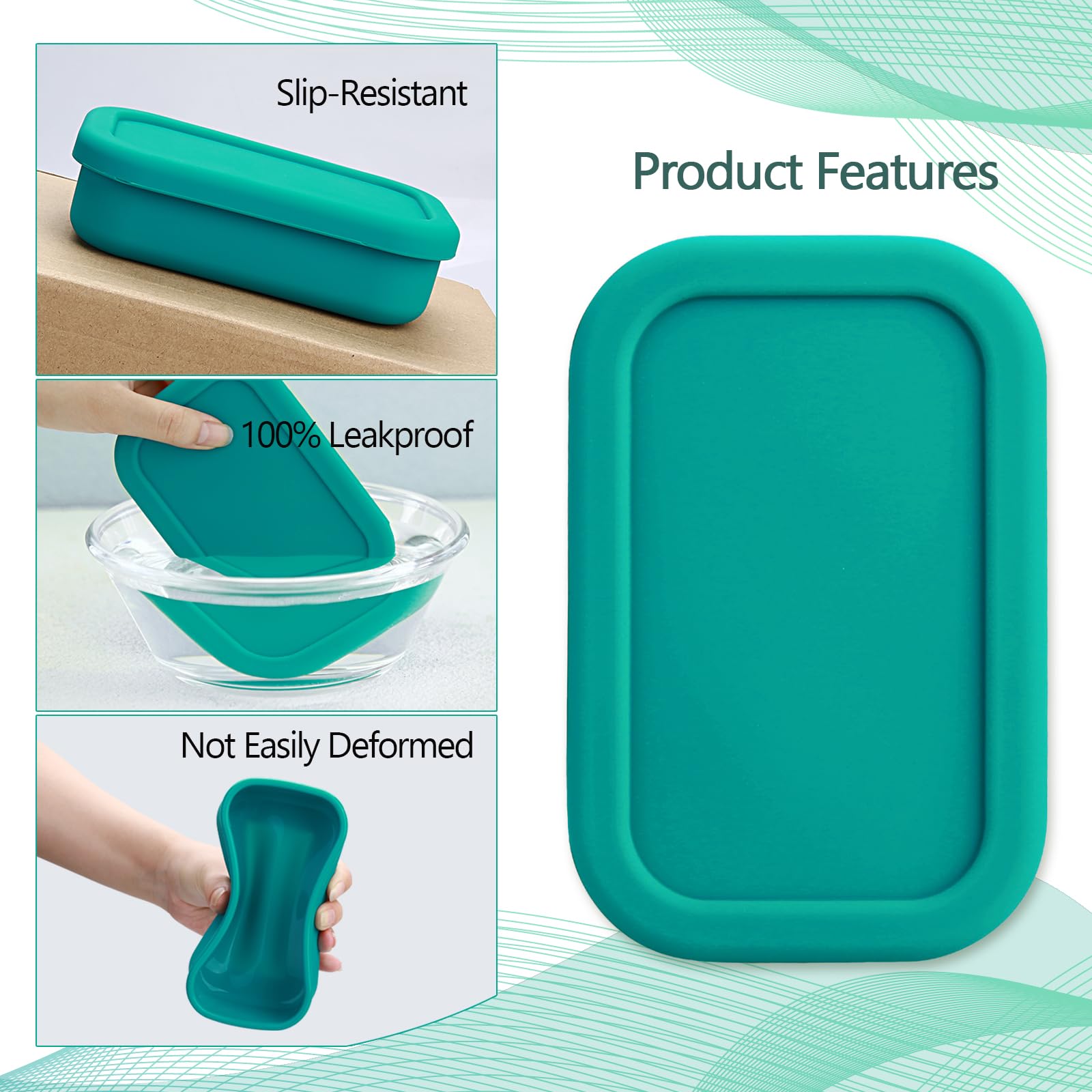 Puting Large Travel Soap Container Leak Proof,Silicone Soap Case With Soap Pad,Slip-Resistant Portable Bar Soap Holder For Showe