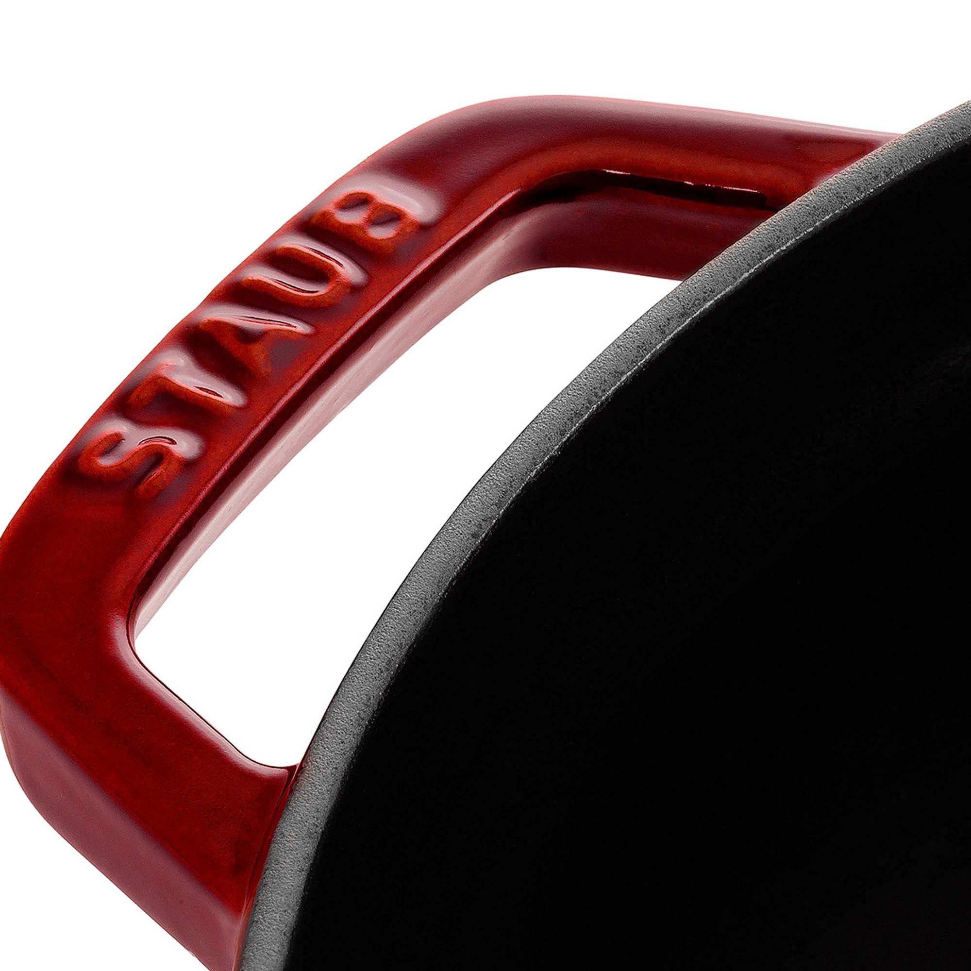 Staub Cast Iron 2.75-Qt Round Cocotte - Grenadine, Made In France