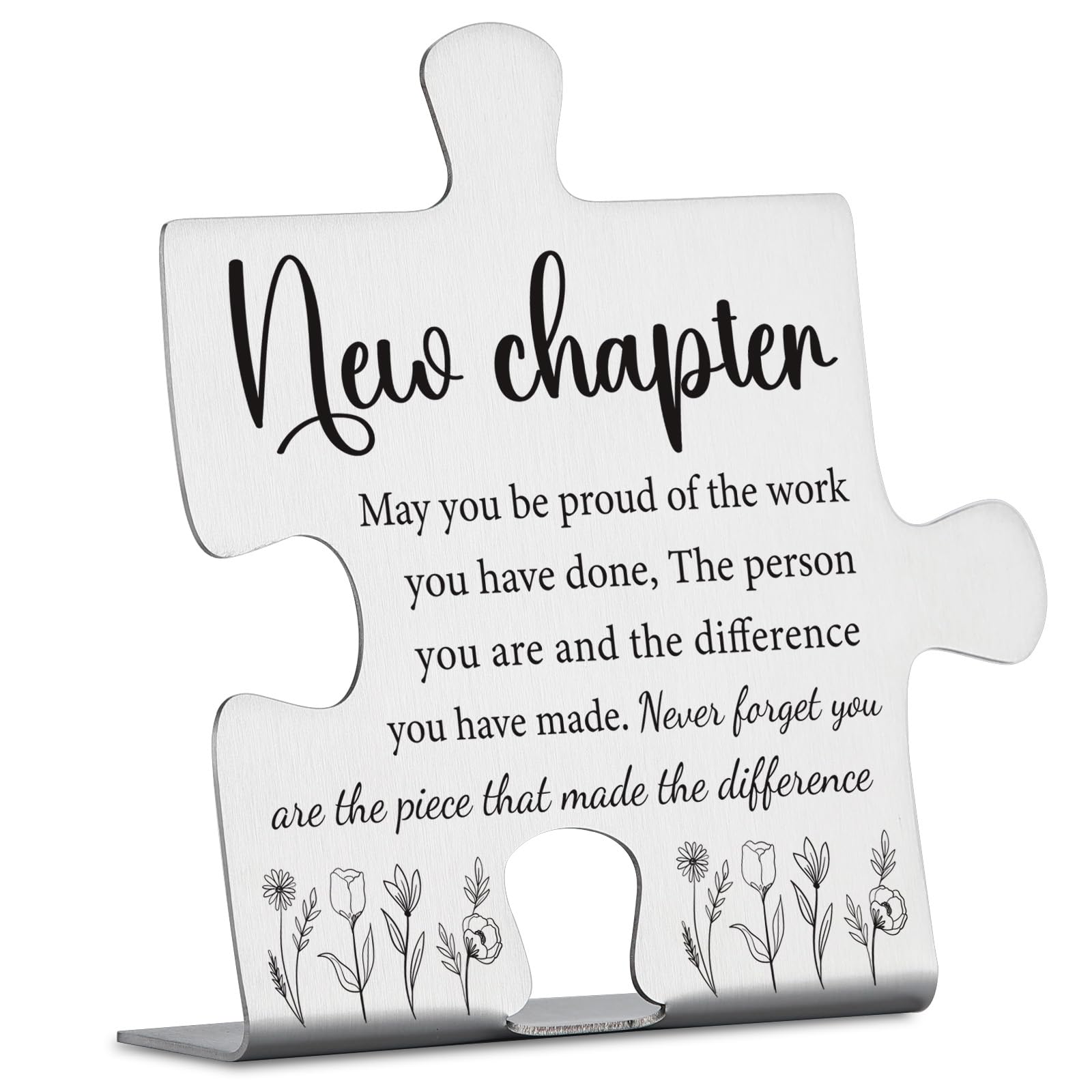 New Chapter Appreciation Gifts, Inspirational Farewell Gift for Coworkers, Employees, Teachers, Nurses, Retirement, Promotion or