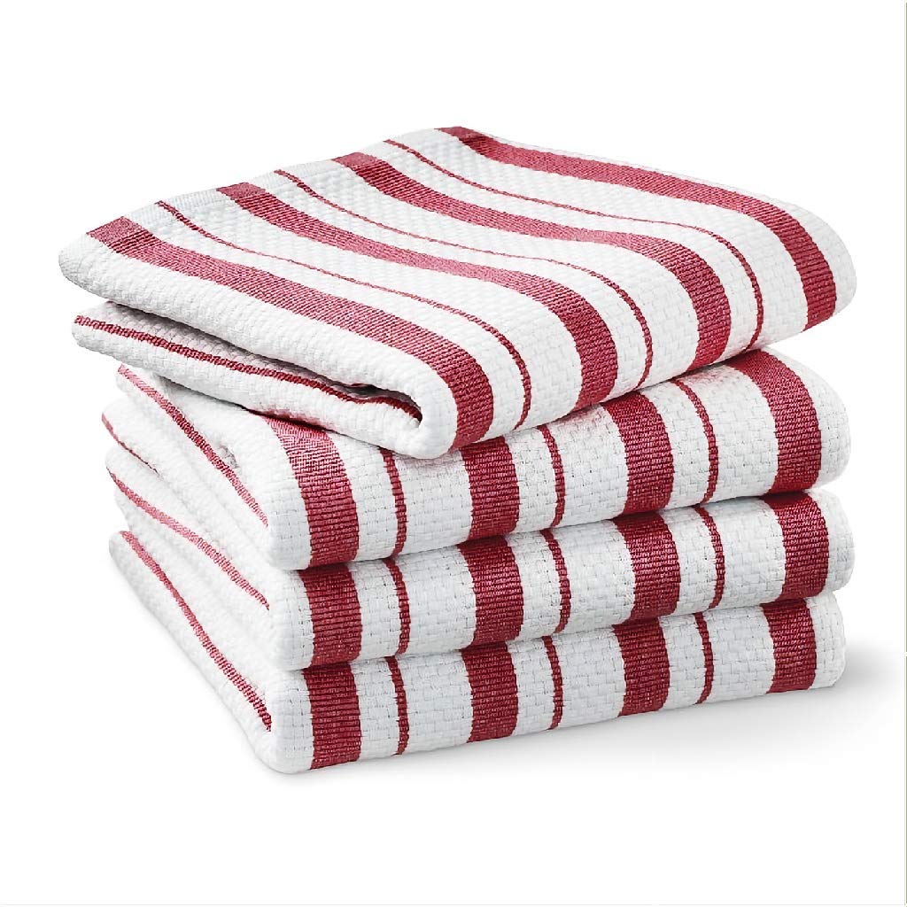 Williams-Sonoma Classic Striped Towels, Set Of 4 (Claret)