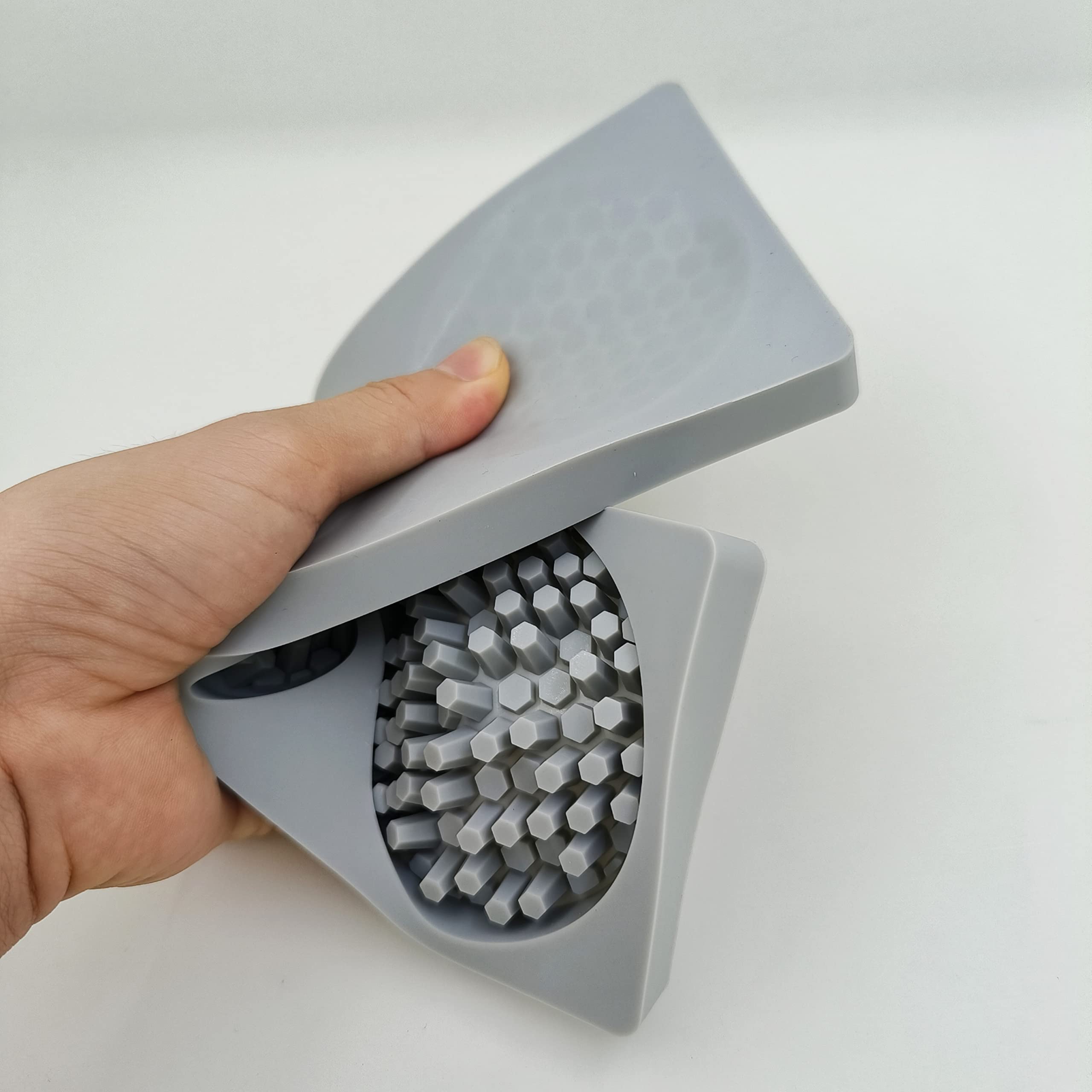 Honeycomb Silicone Mold 3D Honeycomb Lace Mat Fondant Molds Lace Pad Baking Cake Chocolate Candy Mold For Cupcake Decorating Too