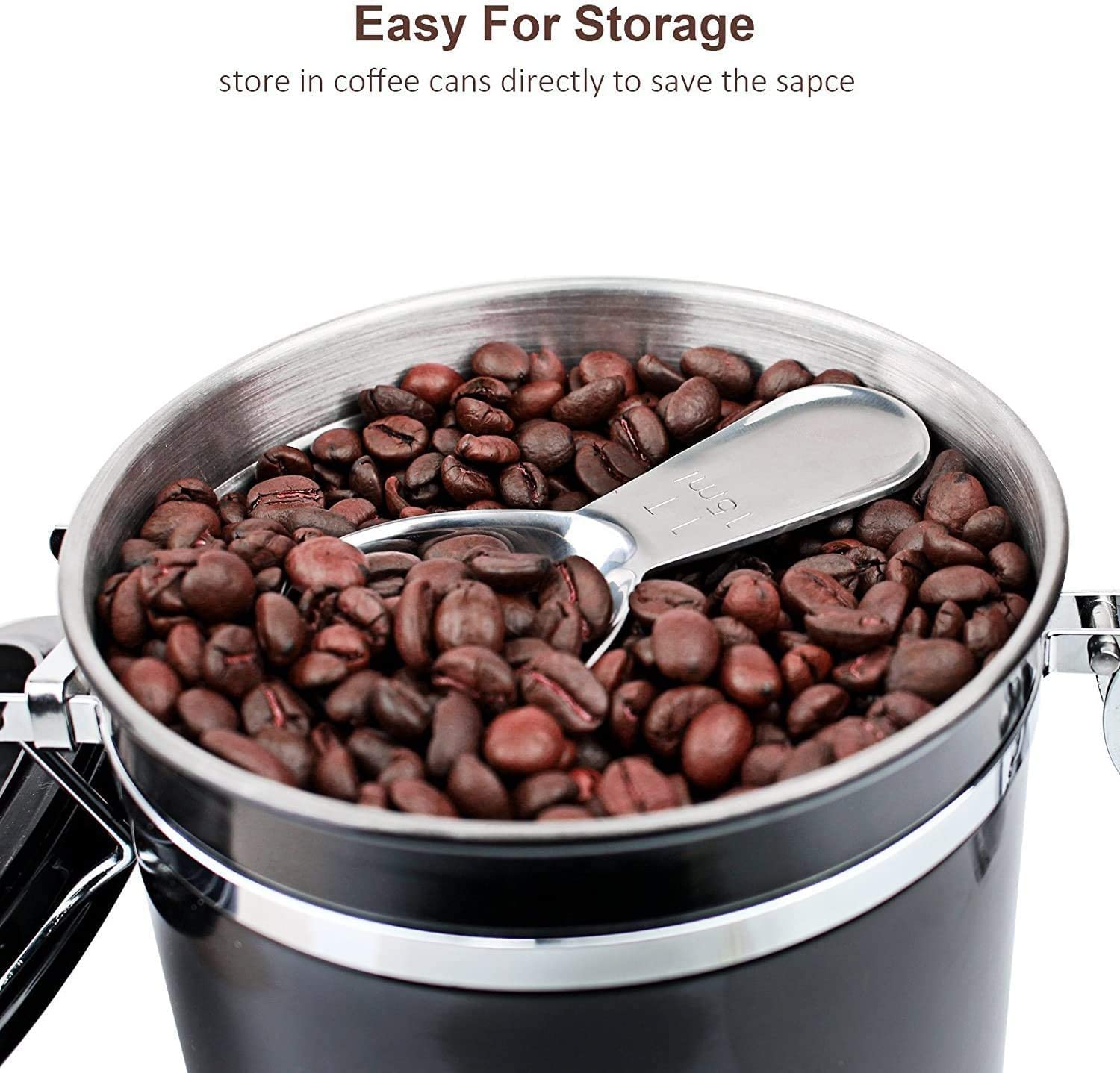Izelokay Coffee Scoop, Stainless Steel 1 Table Spoon 15Ml, Set Of 2