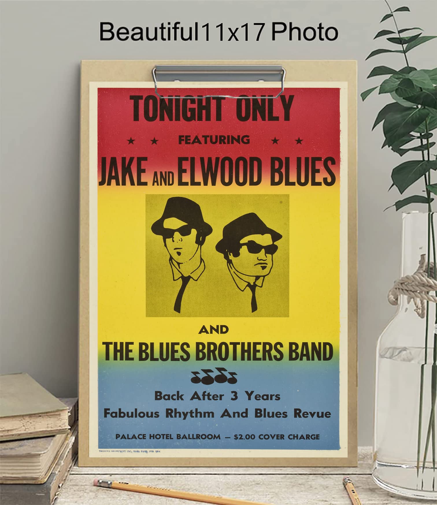 The Blues Brothers In Concert Poster Frameless Gift 12''X 18'' (30Cm X 46Cm)-Lt-046