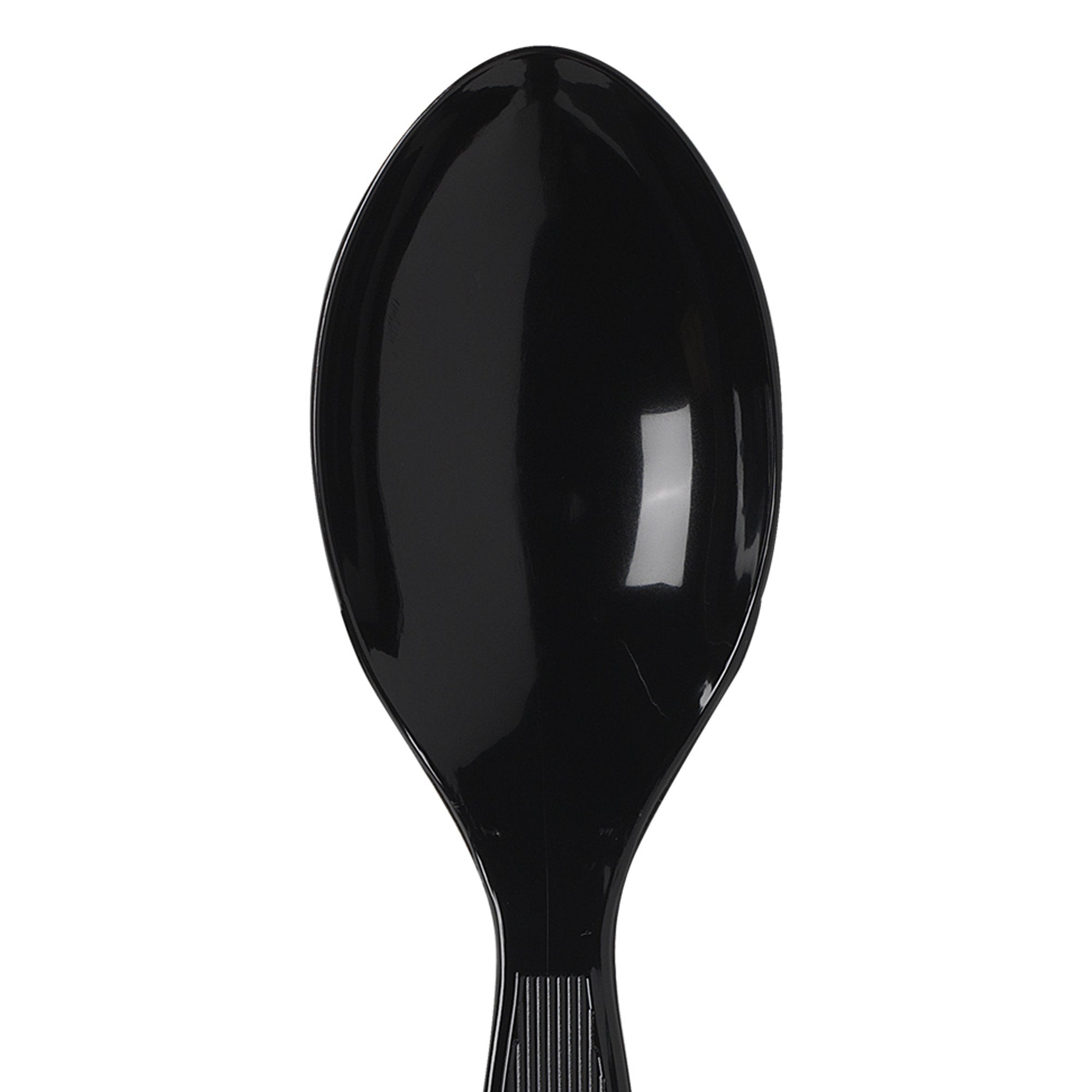 Dixie Tm517 Plastic Tableware,Medium Weight,Teaspoons,1000/Ct,Black