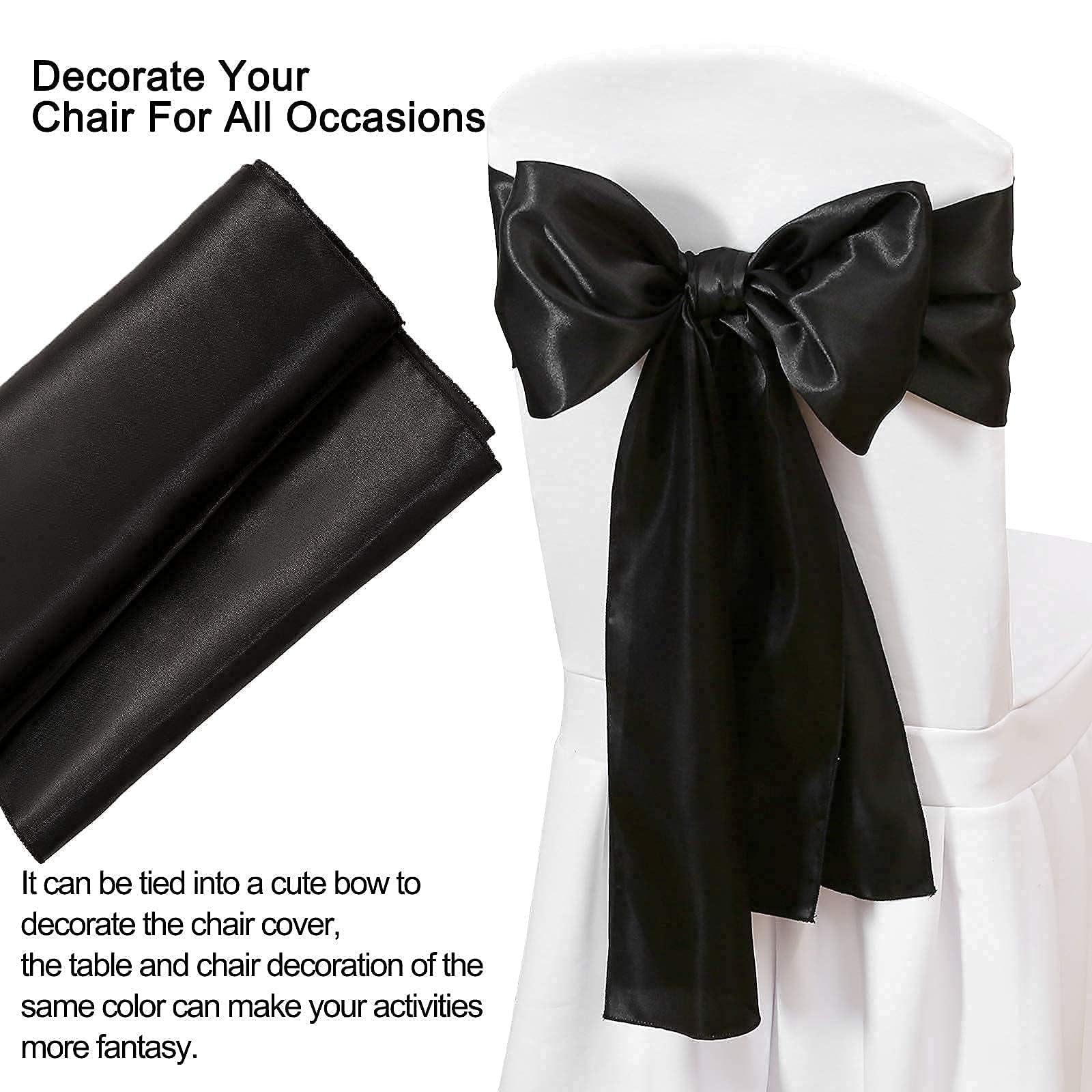 24 Pack Black Table Runners 12 X 108 Inches Long Smooth Satin Silk Black Table Runner For New Year Party Black Halloween Wedding