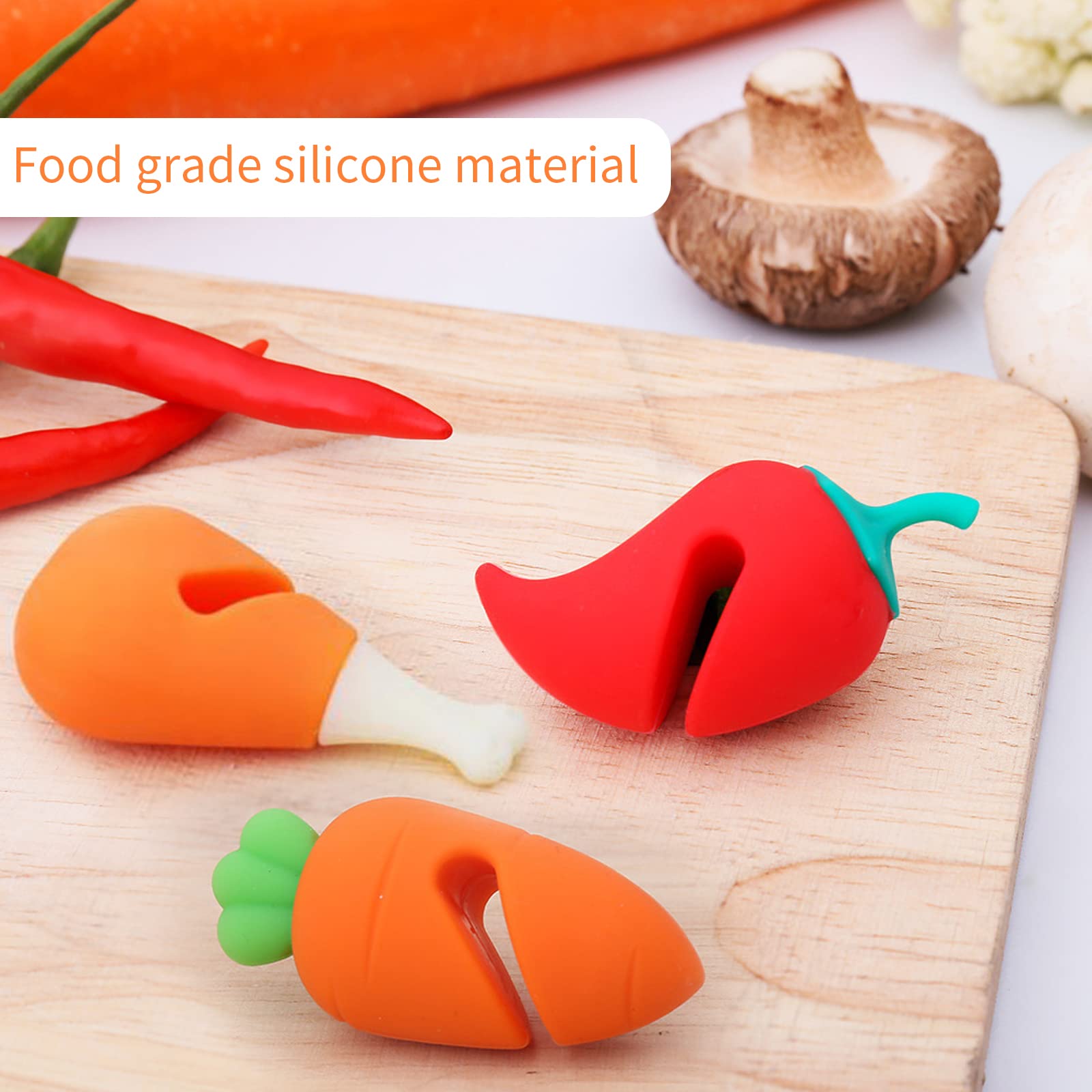 3 Pack Pot Lid Lifter Silicone Spill Proof Lid Lifter Splash-Proof Steam Release Pan Pot Lid Lifter Kitchen Tool Decoration Pot