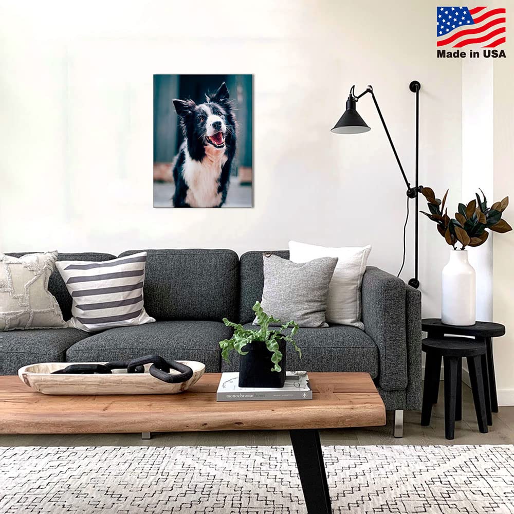 Signleader Canvas Prints With Your Photos, Personalized Canvas Wall Art, Favorite Family Member Canvas Pictures Custom Wall Art