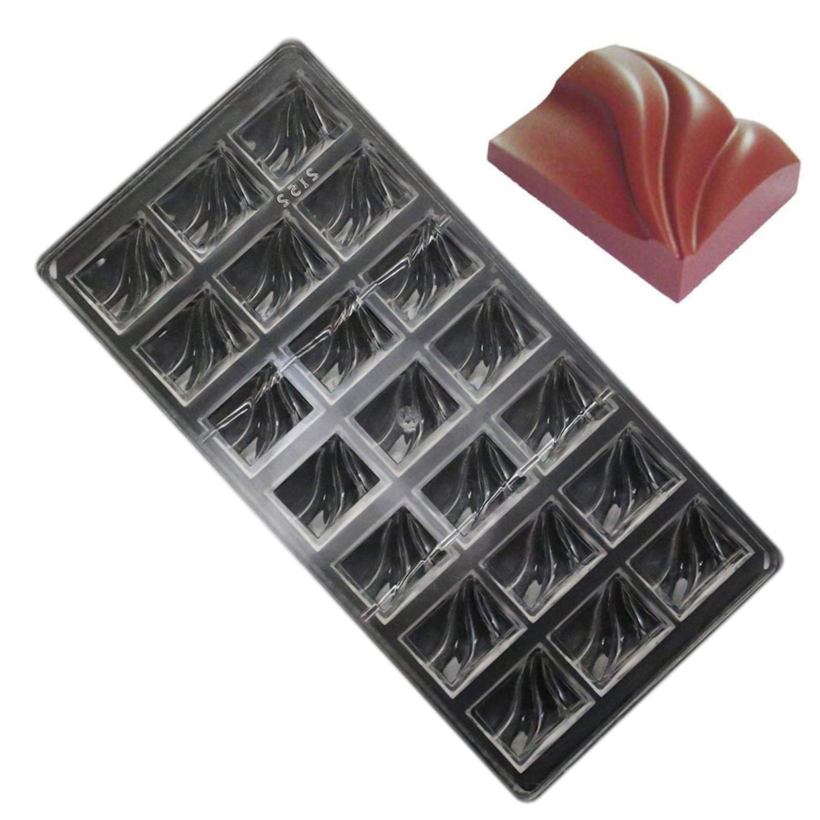 Grainrain Polycarbonate Chocolate Mold Polycarbonate Chocolate Bar Mould (19377)