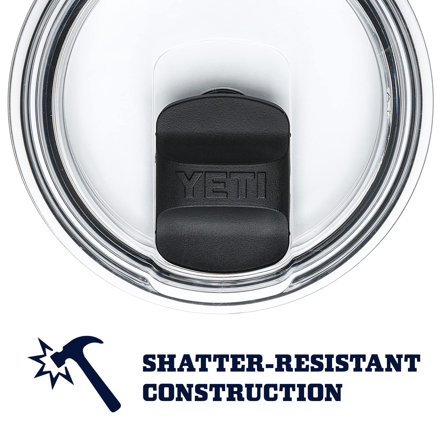 YETI Rambler 10 oz Stackable Mug, Vacuum Insulated, Stainless Steel with MagSlider Lid, Charcoal
