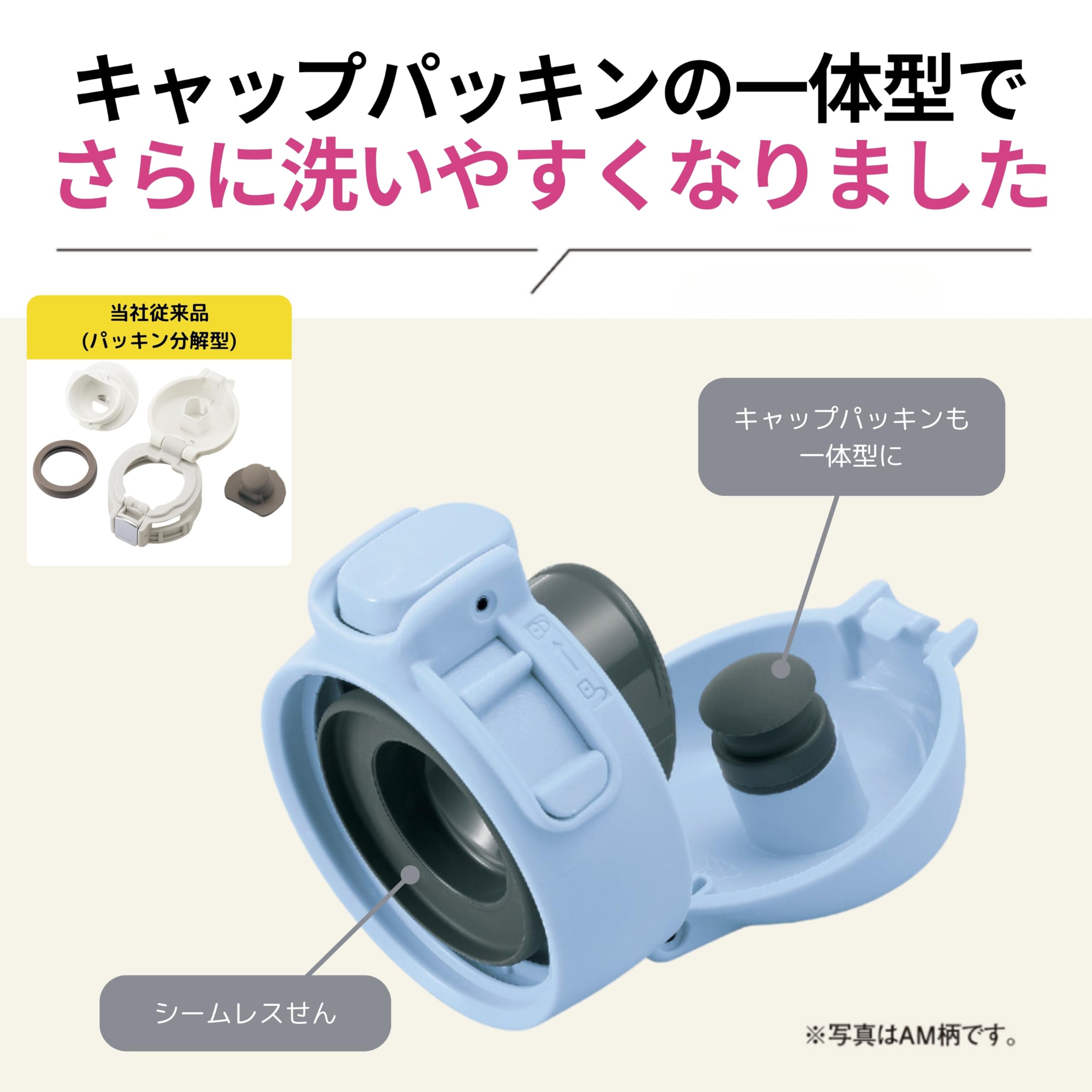 Zojirushi Sm-Ws36-Am Stainless Steel Mug, 12-Ounce, Airy Blue