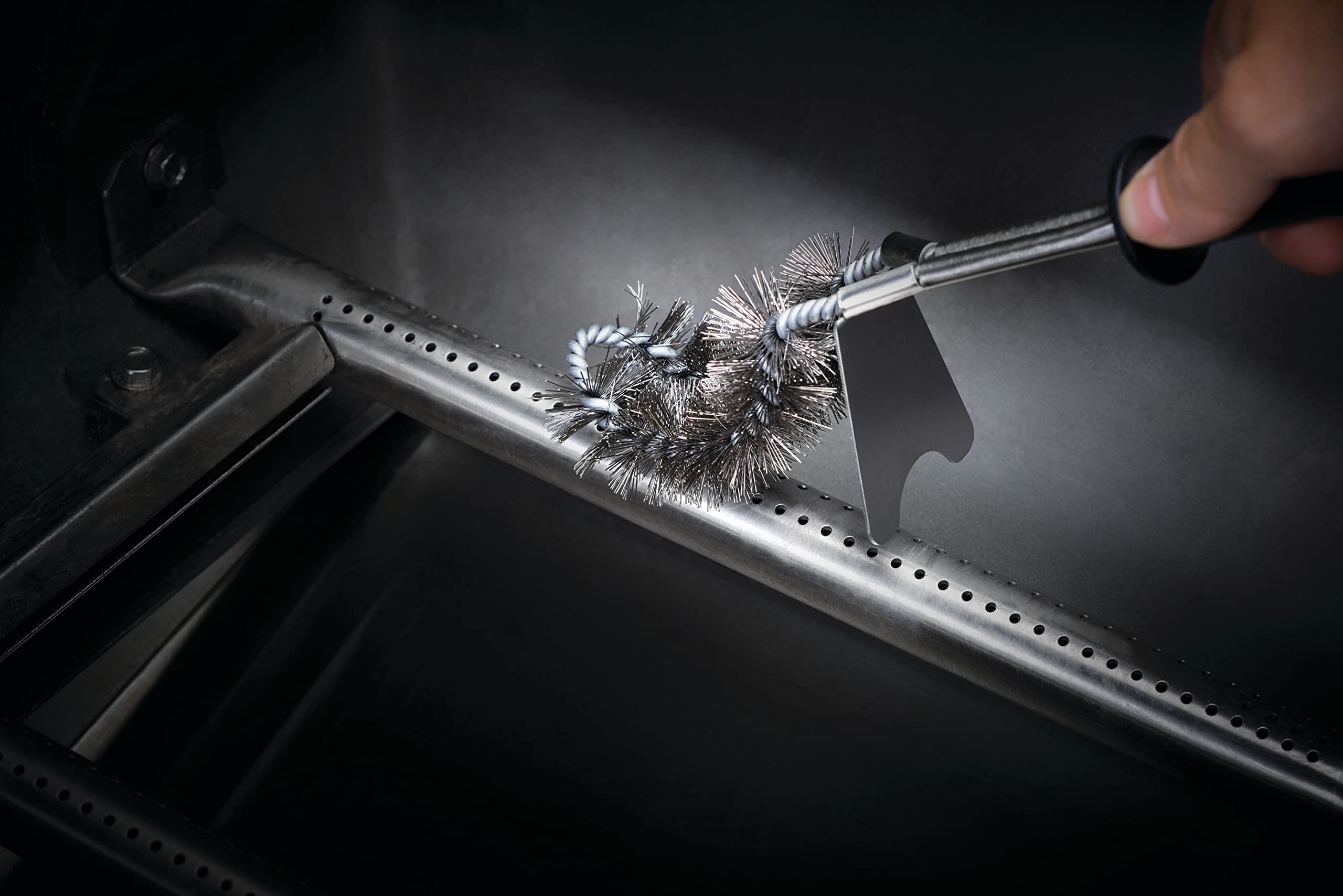 Napoleon Gas Grill Cleaning Tool Set Bbq Grill Maintenance Accessory, Four Piece Set, Includes Angled Cooking Grid Cleaning Brus