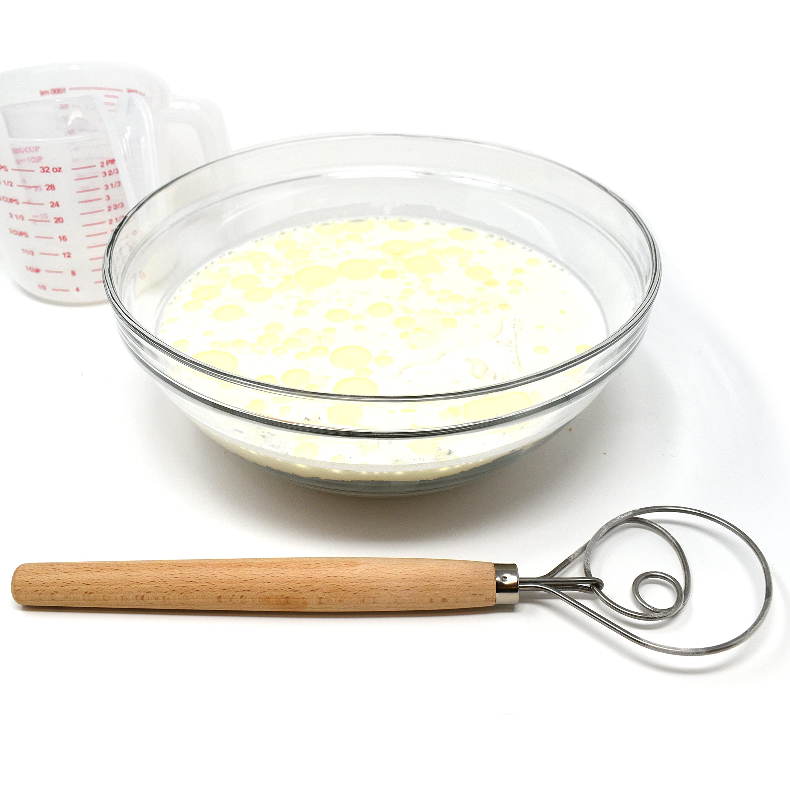 Norpro Scandinavian Dough Whisk 12'' X 3.25'' X .88''