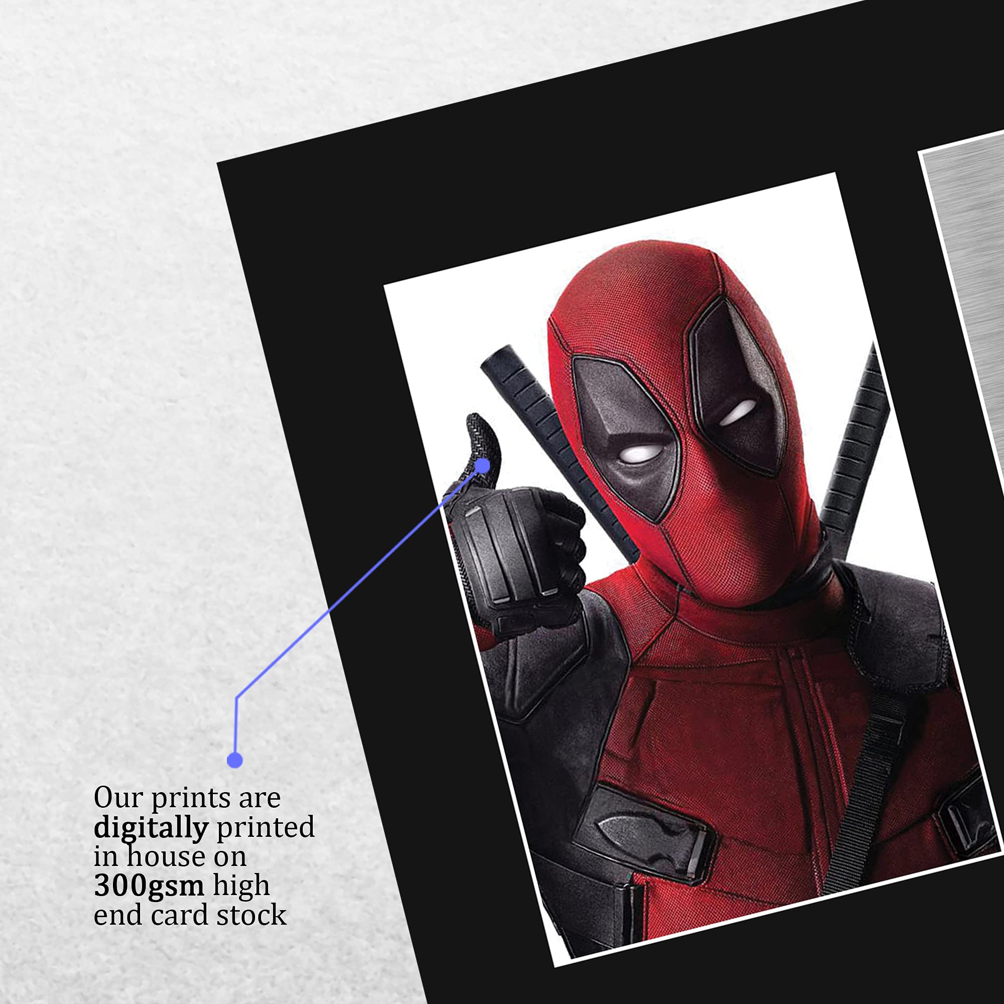 Hwc Trading Ryan Reynolds Gift Printed Autograph Deadpool Gifts Print Photo Picture Display - Us Letter Size