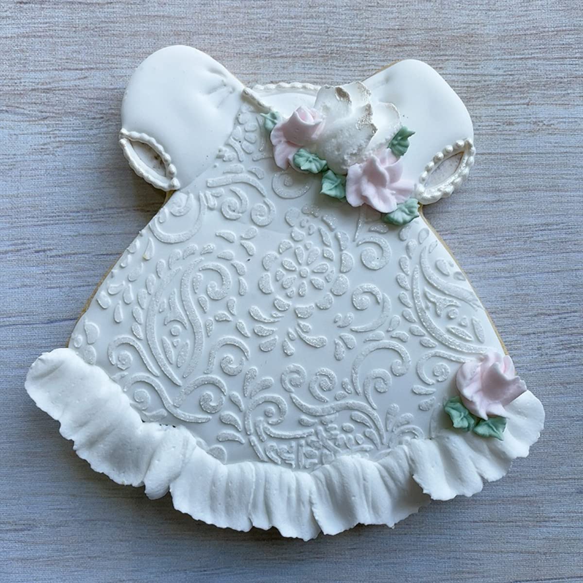 Liliao Princess Dress Cookie Cutter - 4 X 4.2 Inches - Stainless Steel